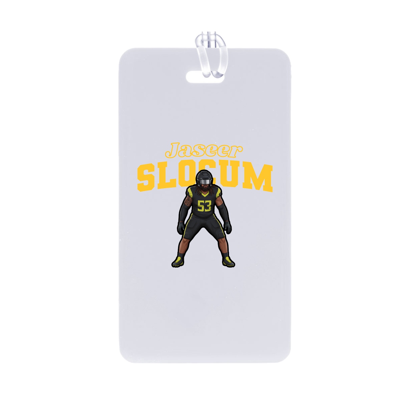 Bag Tag — Name Arch in Classic