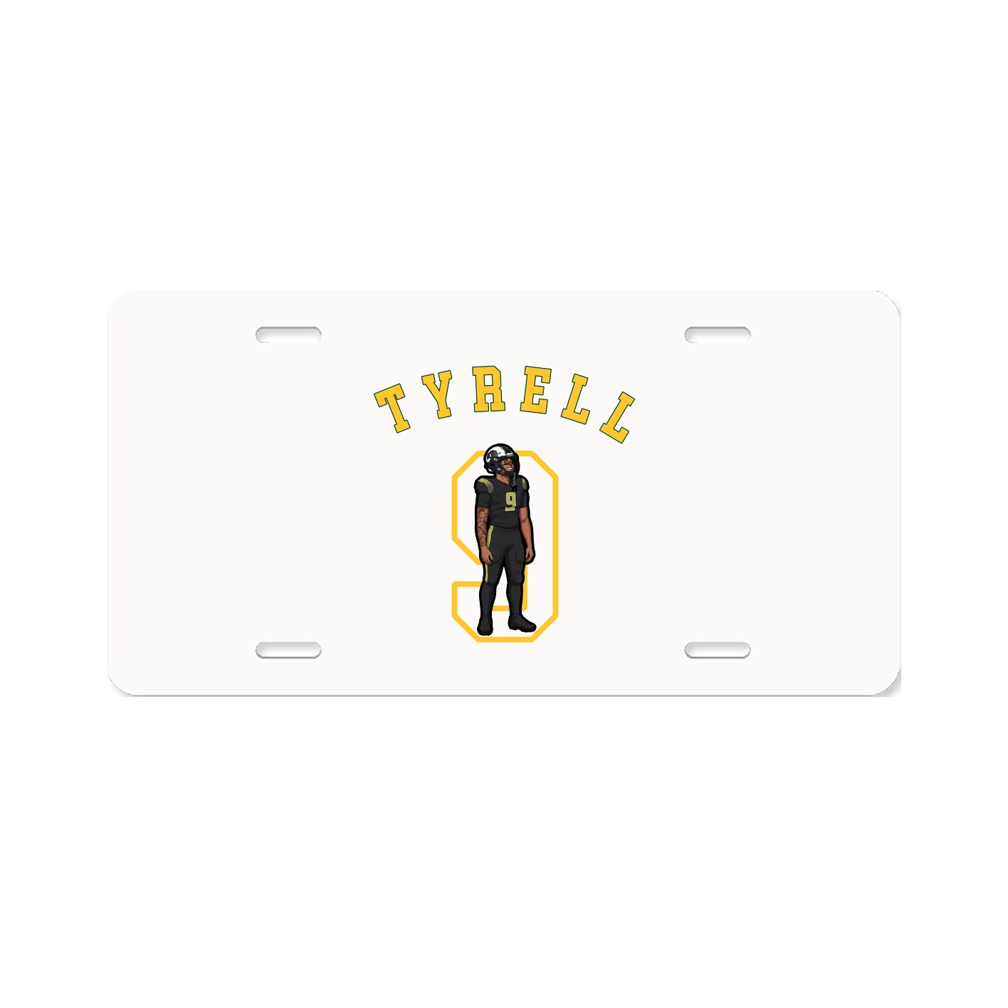 License Plate — Shirsey Arch in Classic