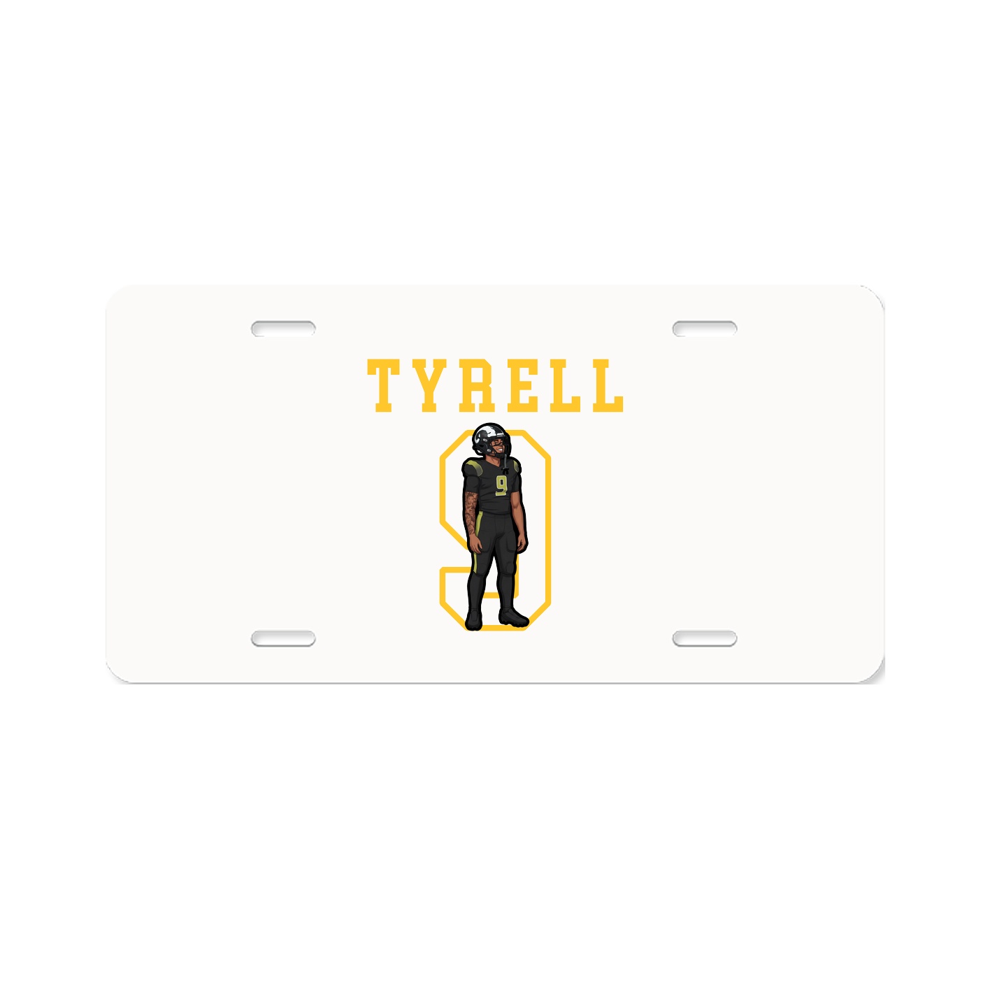 License Plate — Shirsey in Classic