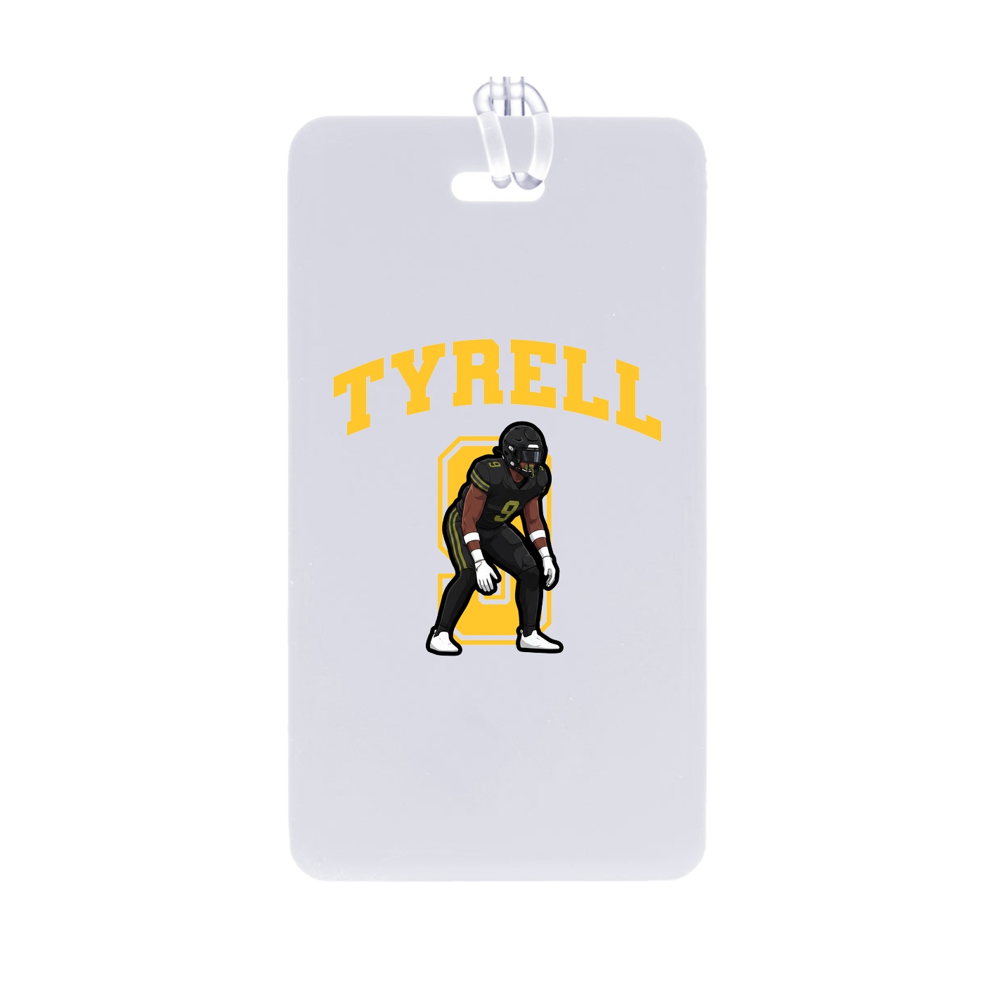Bag Tag — Number in Classic