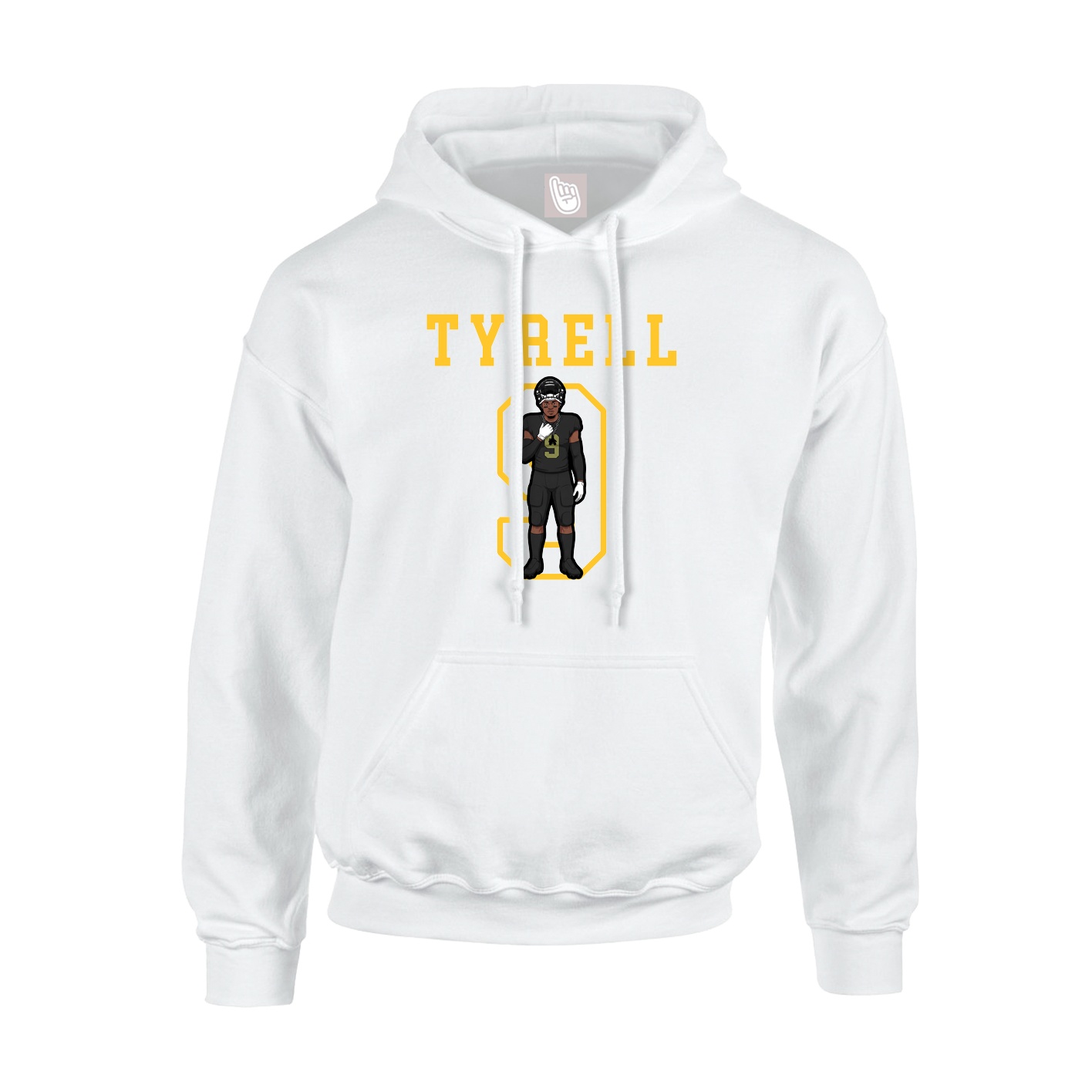 Youth Hoodie — Shirsey in White