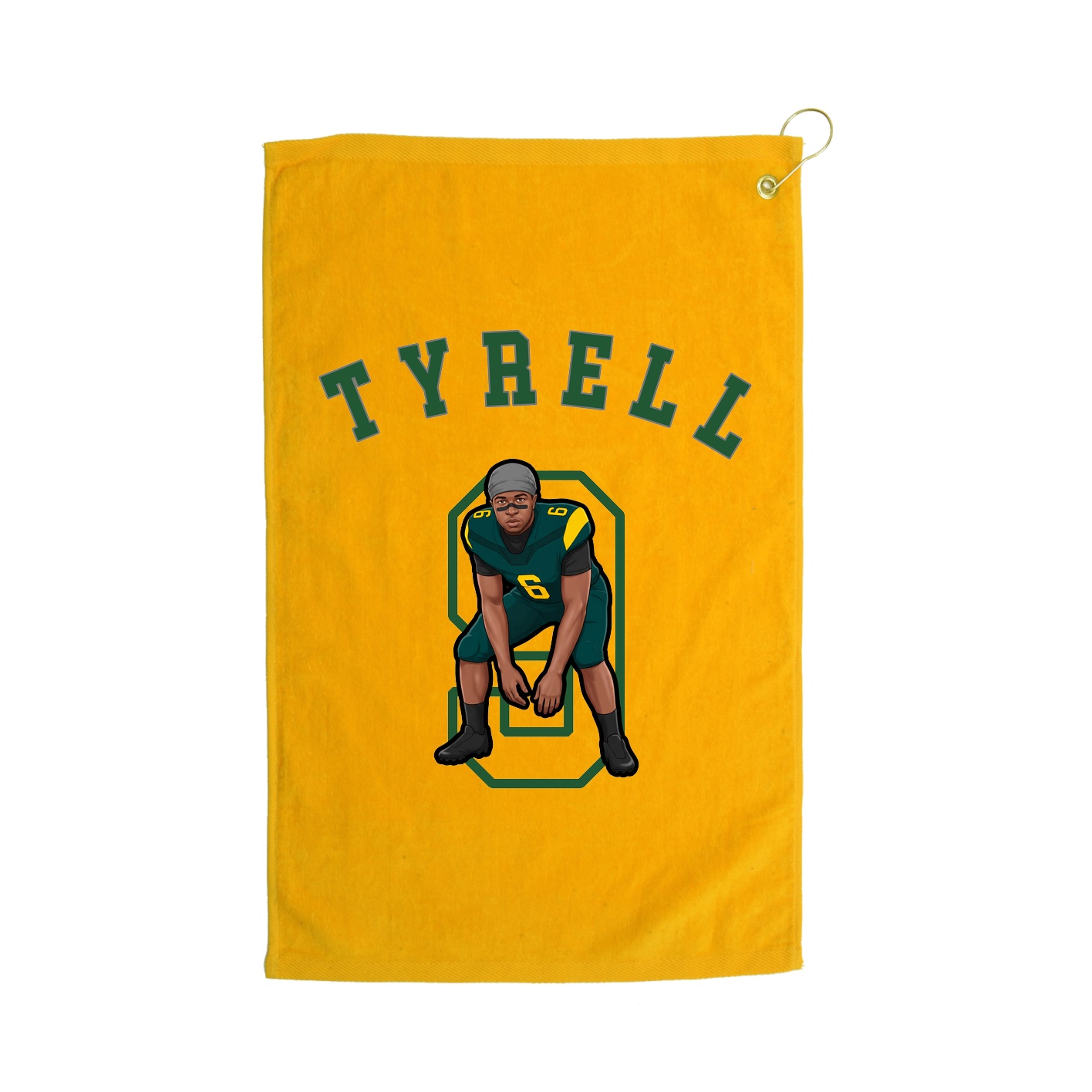 Golf Towel — Shirsey Arch in Gold