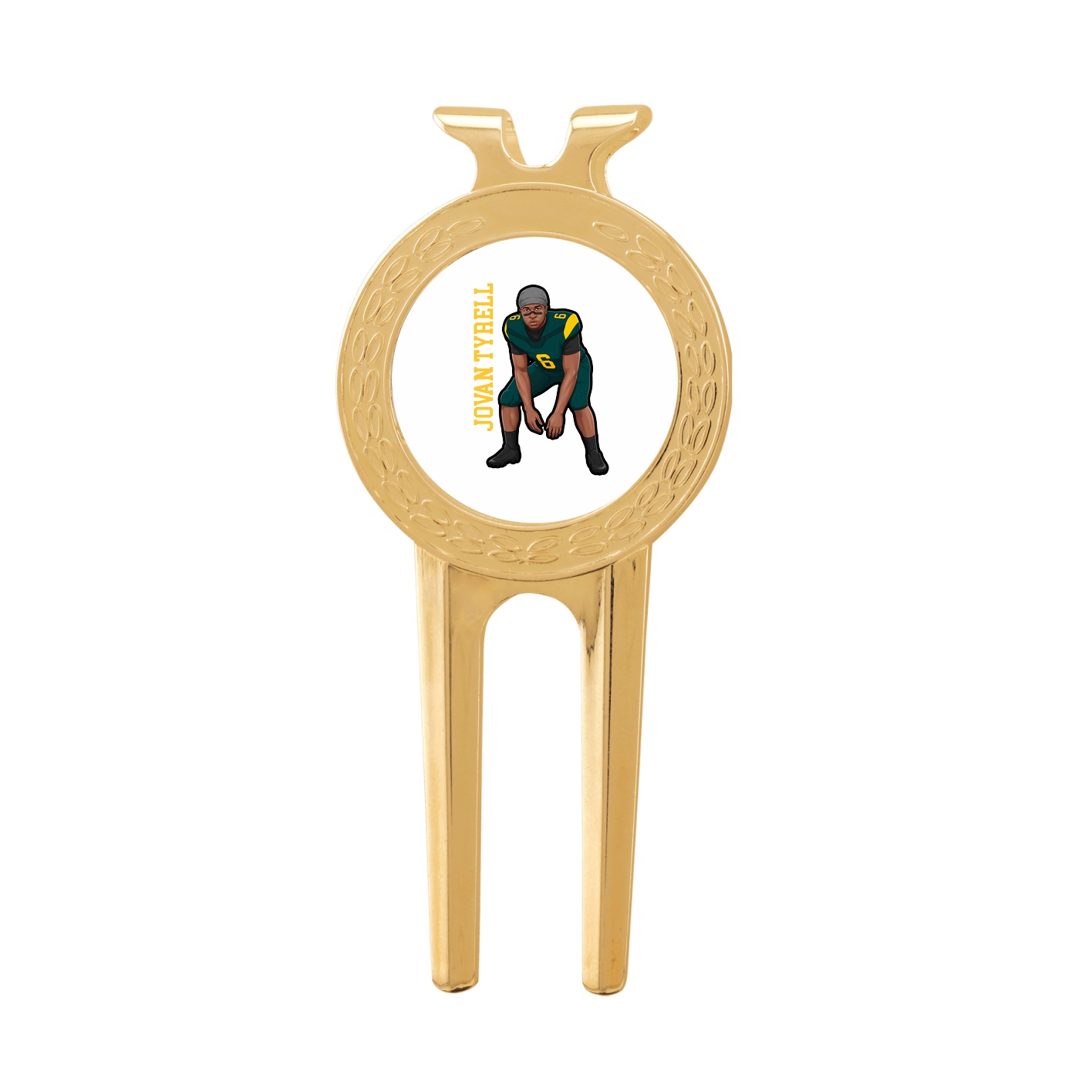 Divot Tool with Ball Marker — Name Vertical in Classic