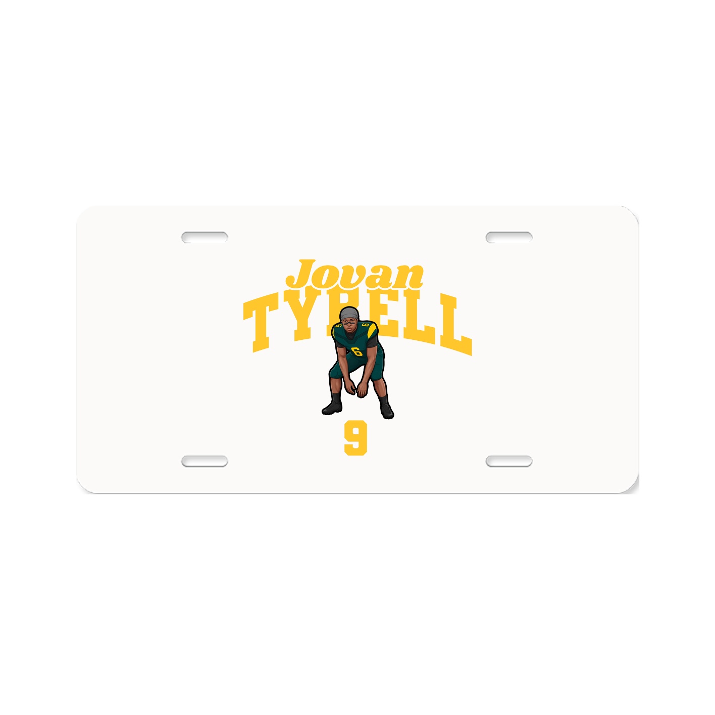 License Plate — Signature Arch in Classic
