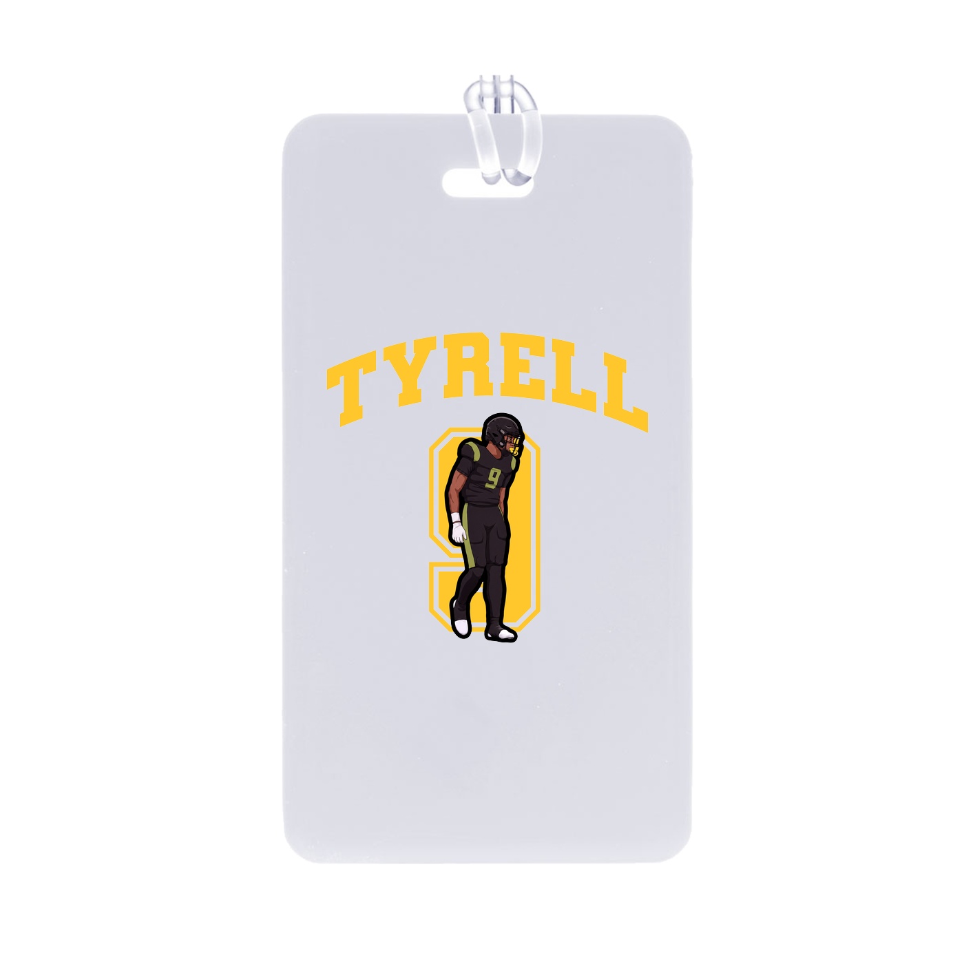 Bag Tag — Number in Classic