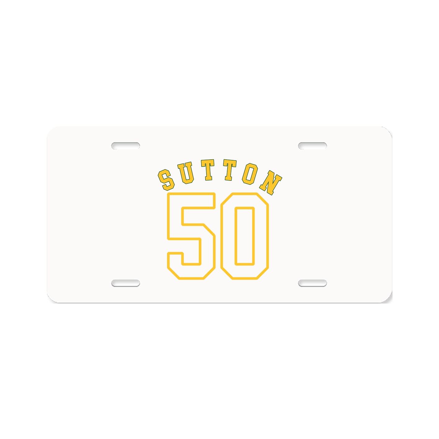 License Plate — Shirsey Arch in Classic