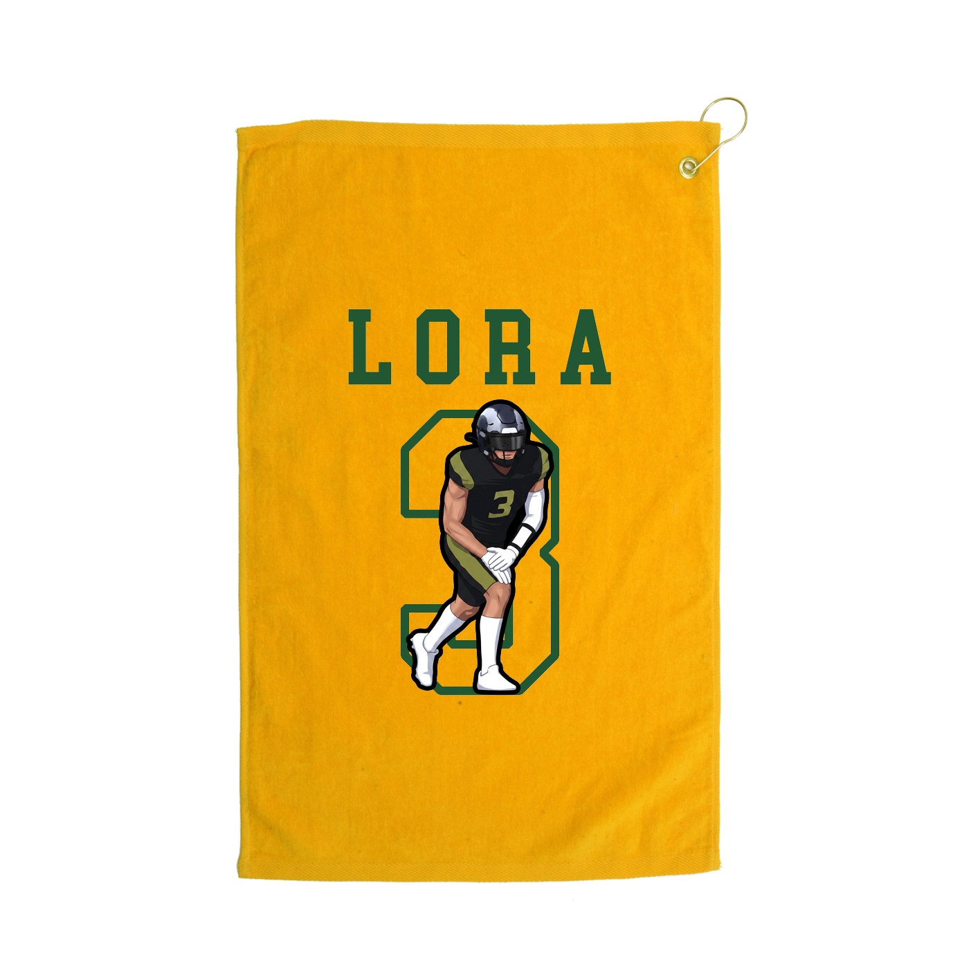 Golf Towel — Shirsey in Gold