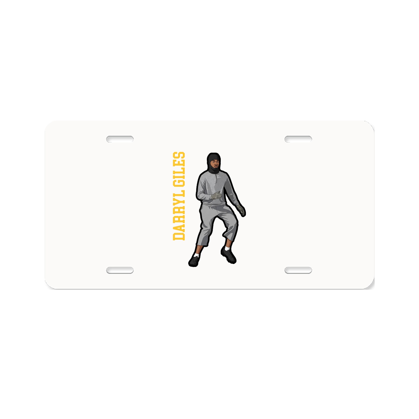 Aluminum License Plate