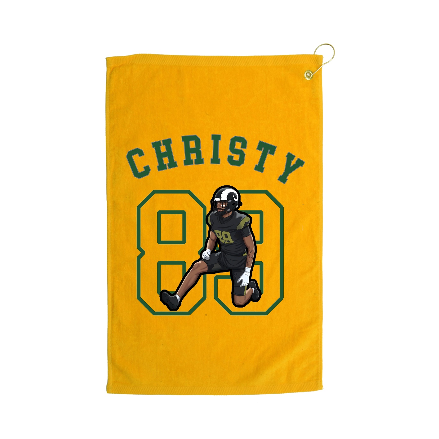 Golf Towel — Shirsey Arch in Gold