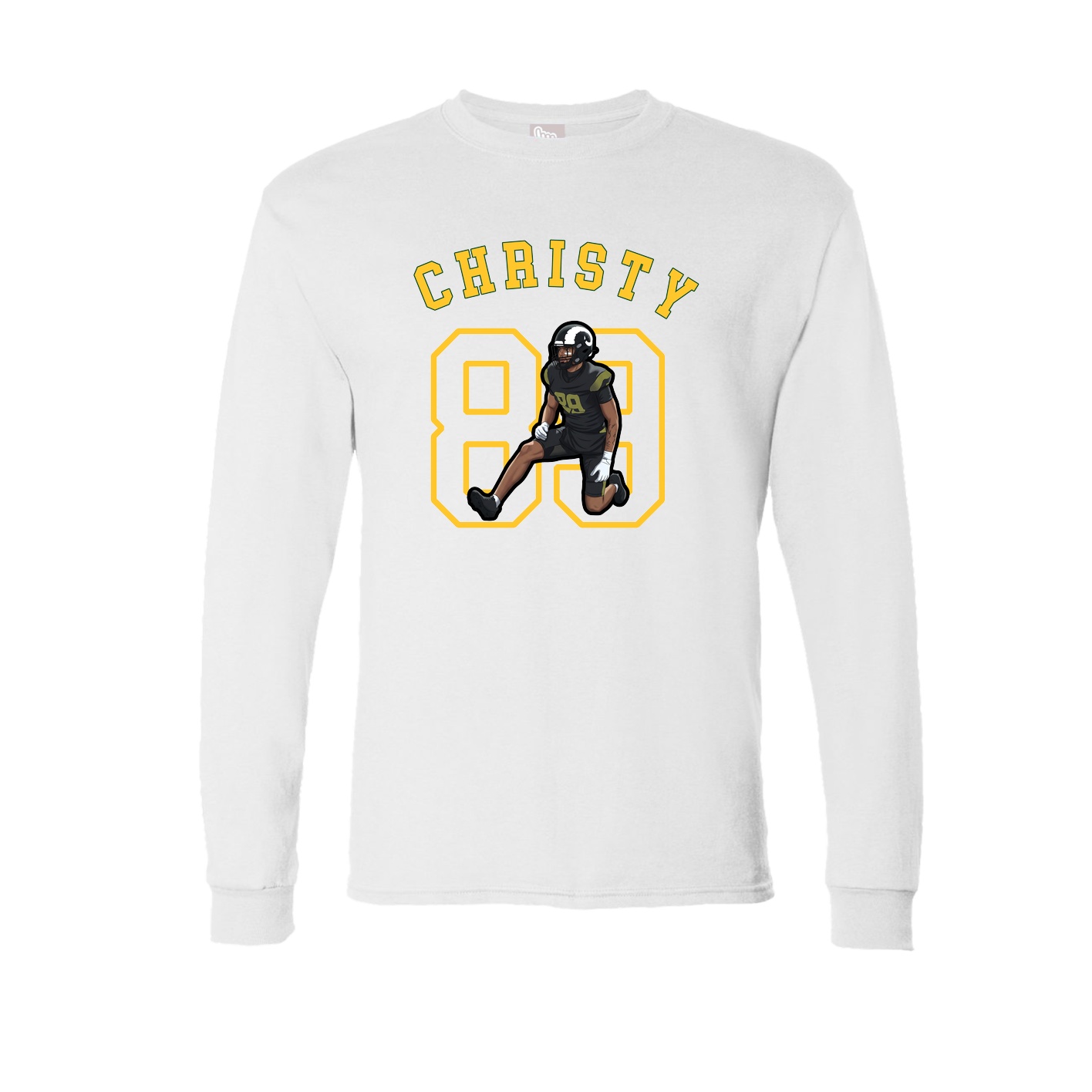 Long Sleeve Tee — Shirsey Arch in White