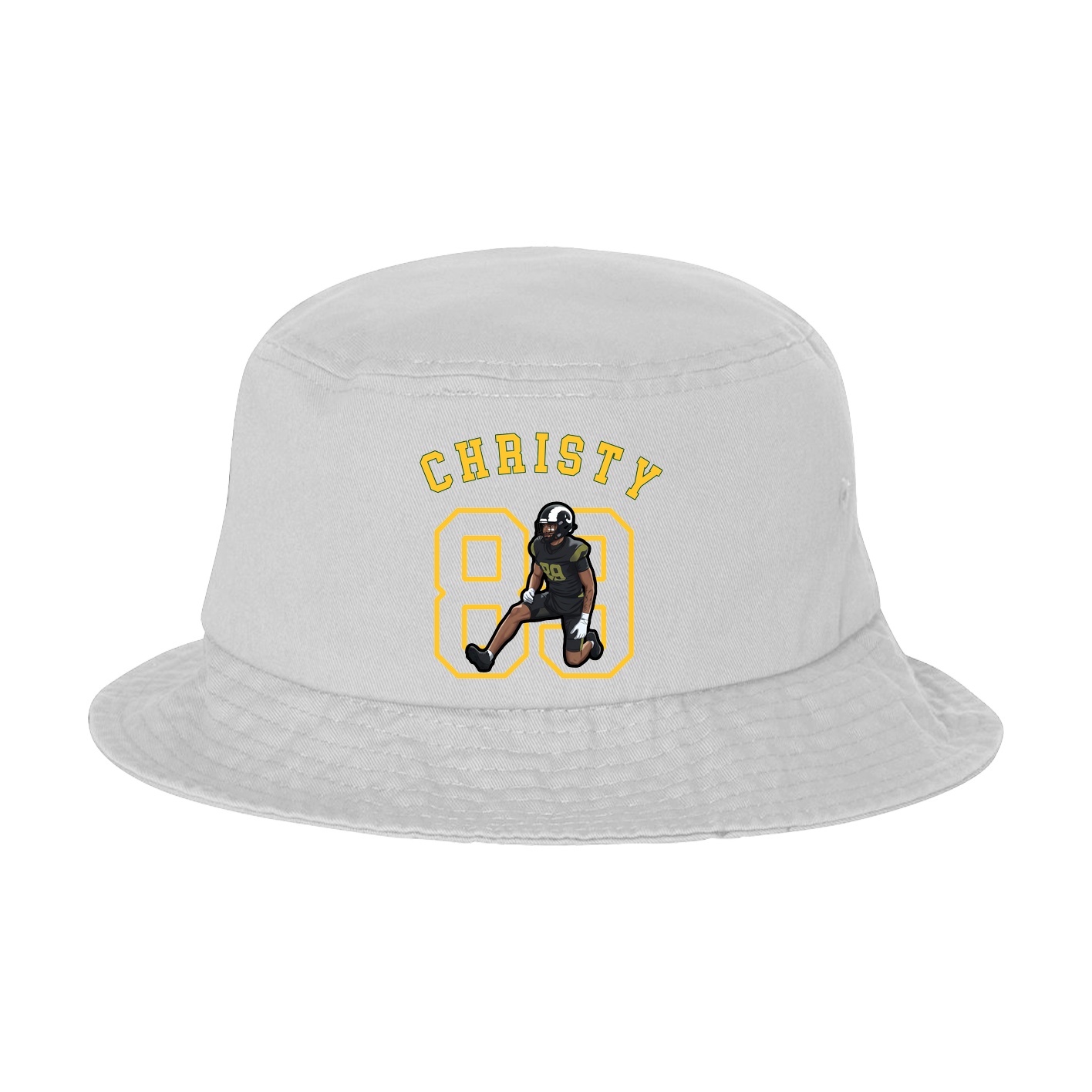 Bucket Cap — Shirsey Arch in White