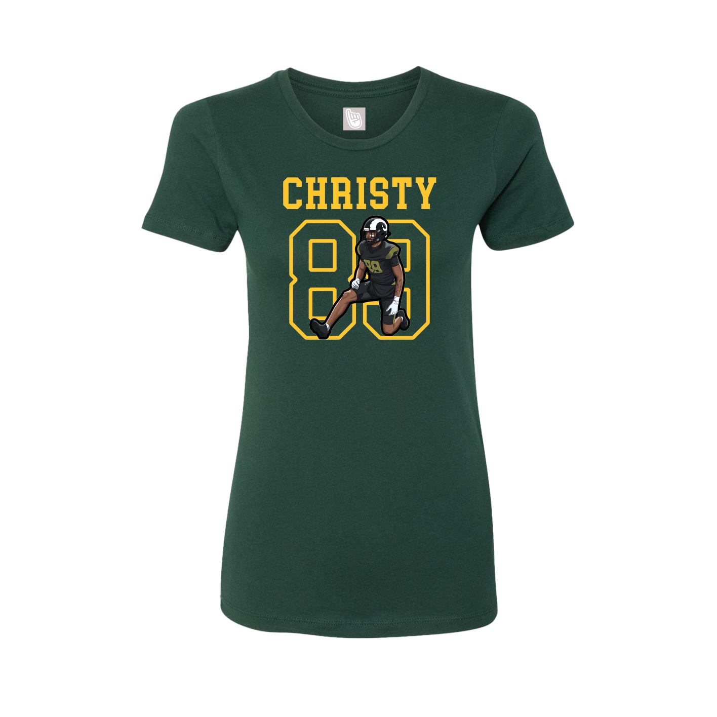 Fitted Women's Tee — Shirsey in Green