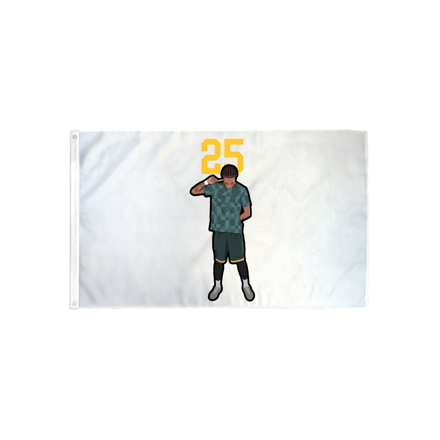 3x5 Flag — Number Top in Classic