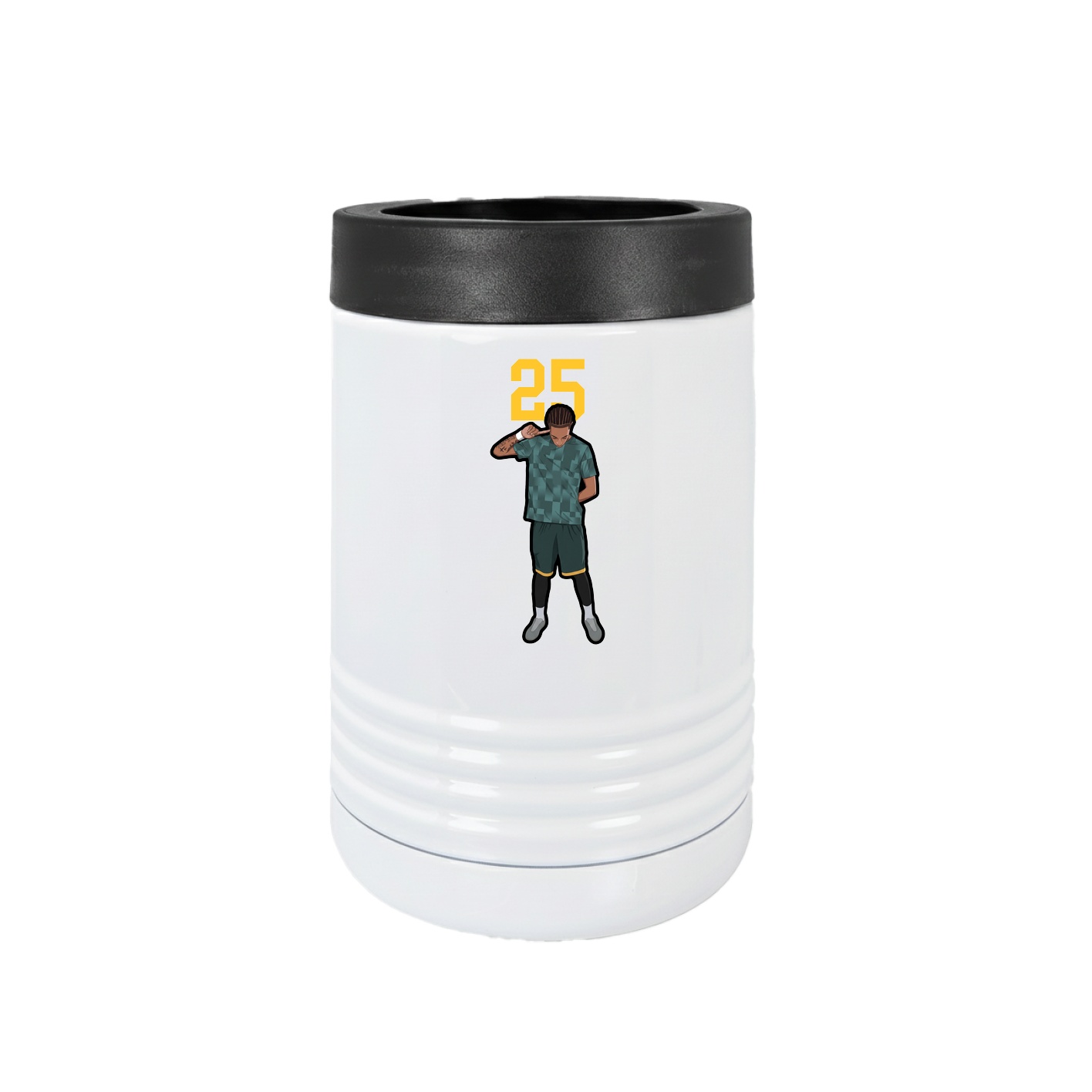 Beverage Holder — Number Top in White