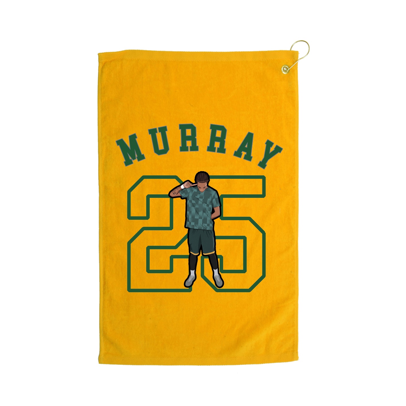 Golf Towel — Shirsey Arch in Gold