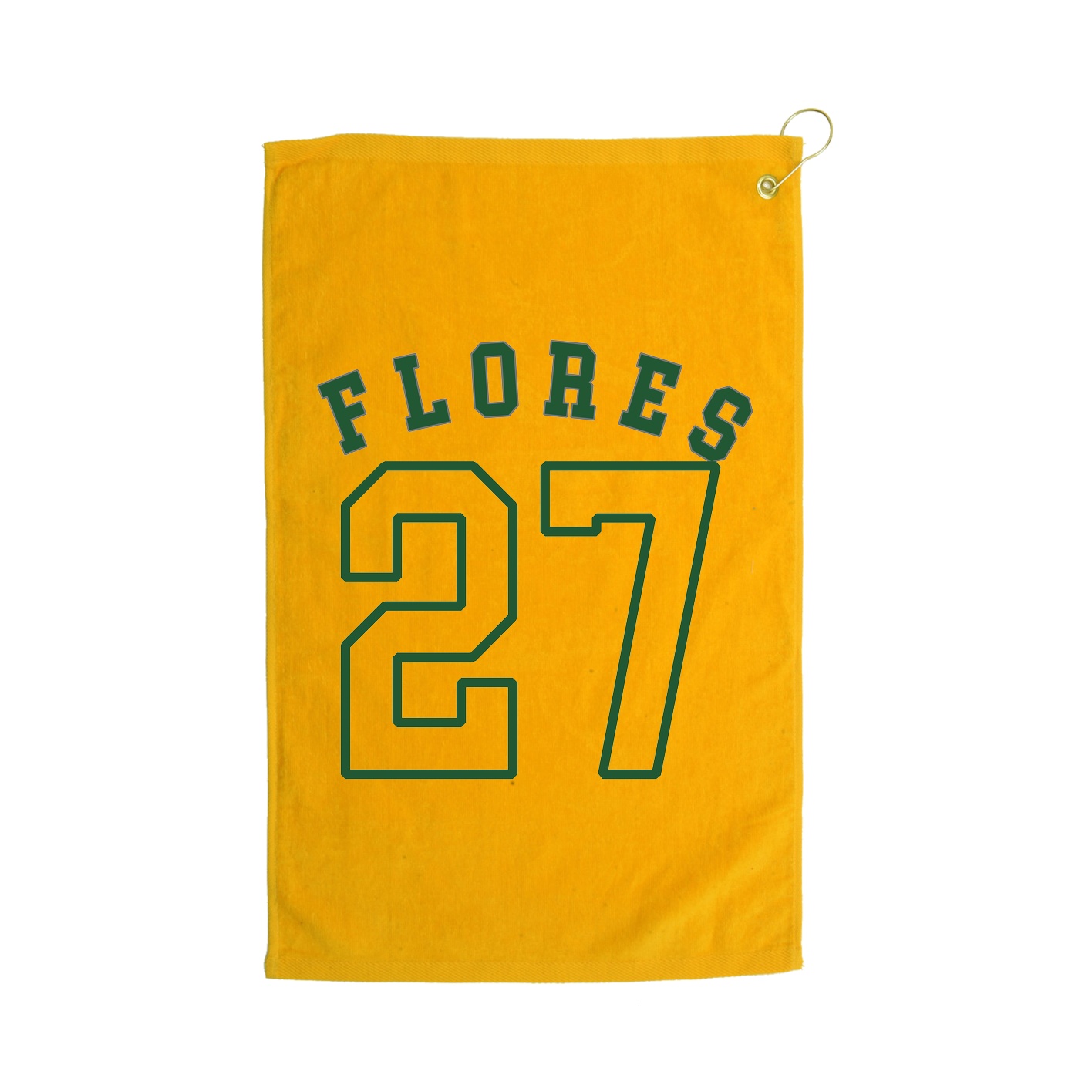 Golf Towel — Shirsey Arch in Gold
