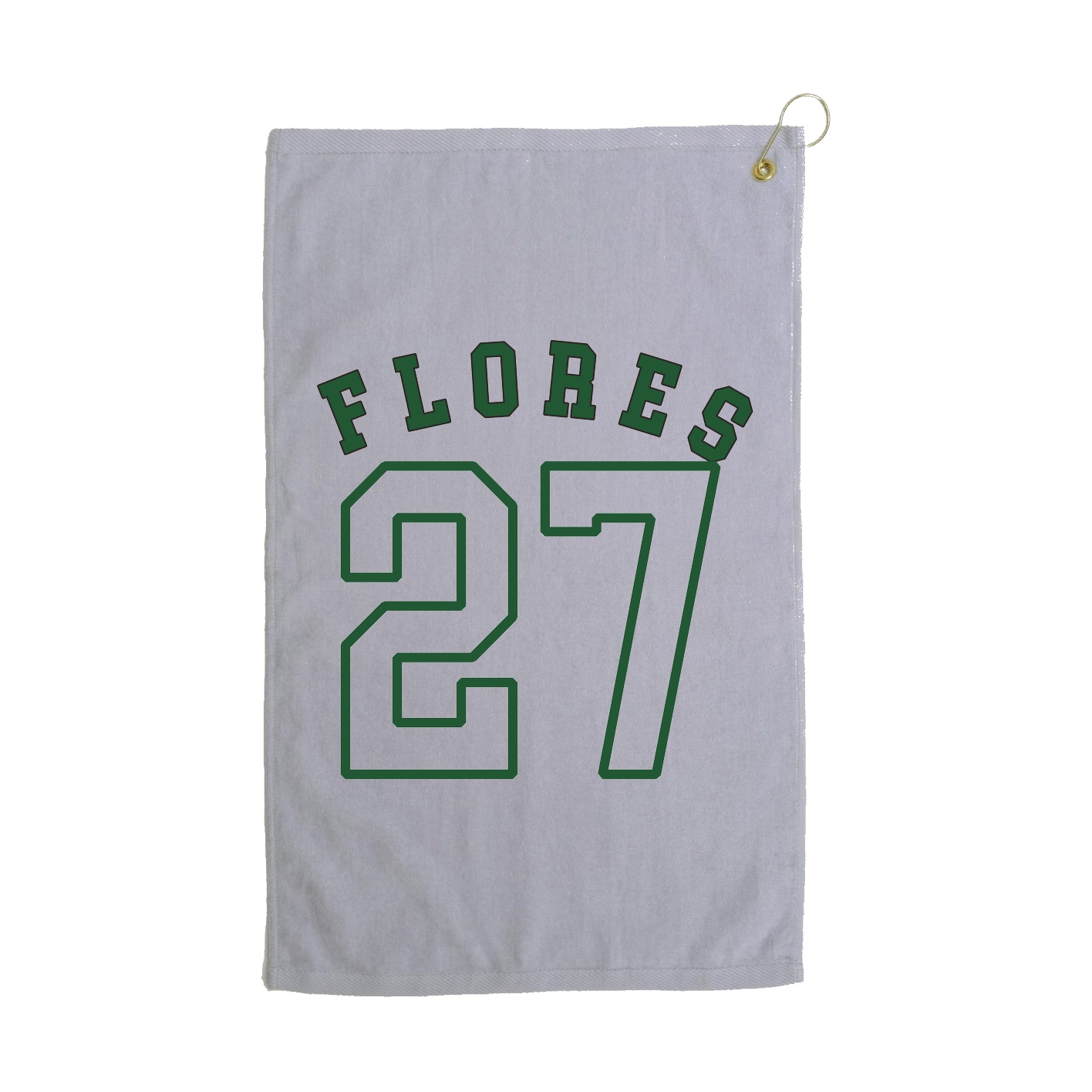 Golf Towel — Shirsey Arch in Grey