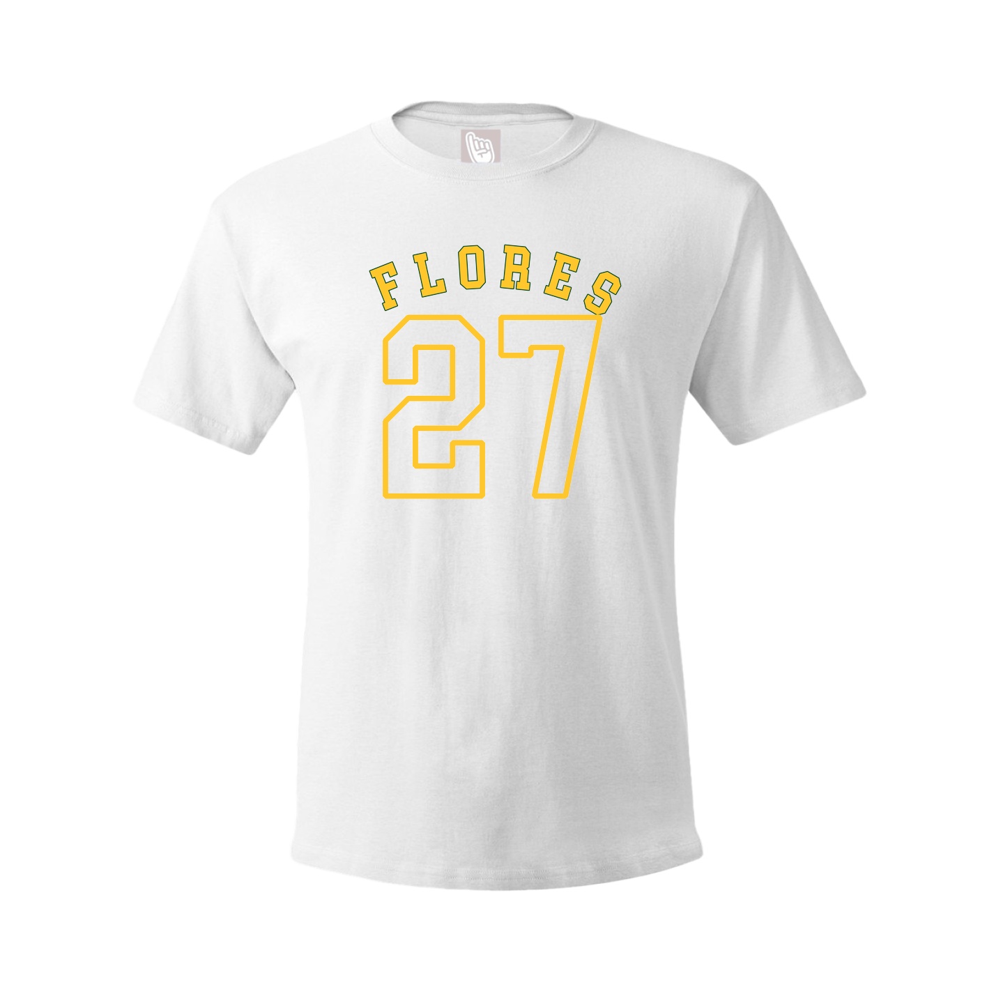 Youth Tee — Shirsey Arch in White
