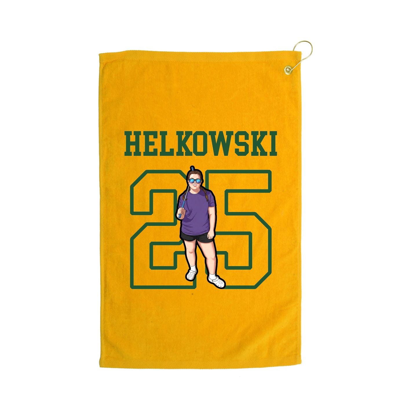Golf Towel — Shirsey in Gold