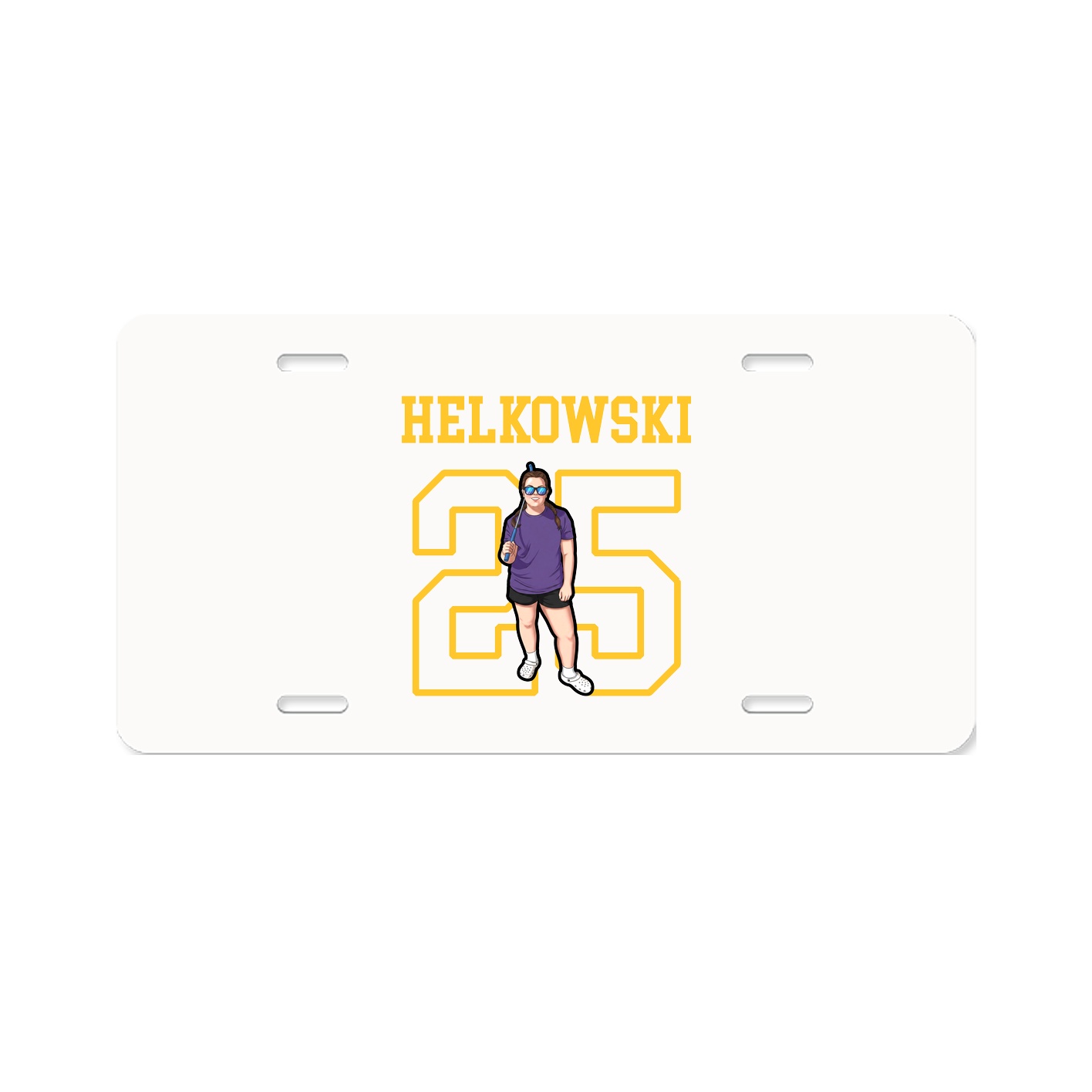 License Plate — Shirsey in Classic