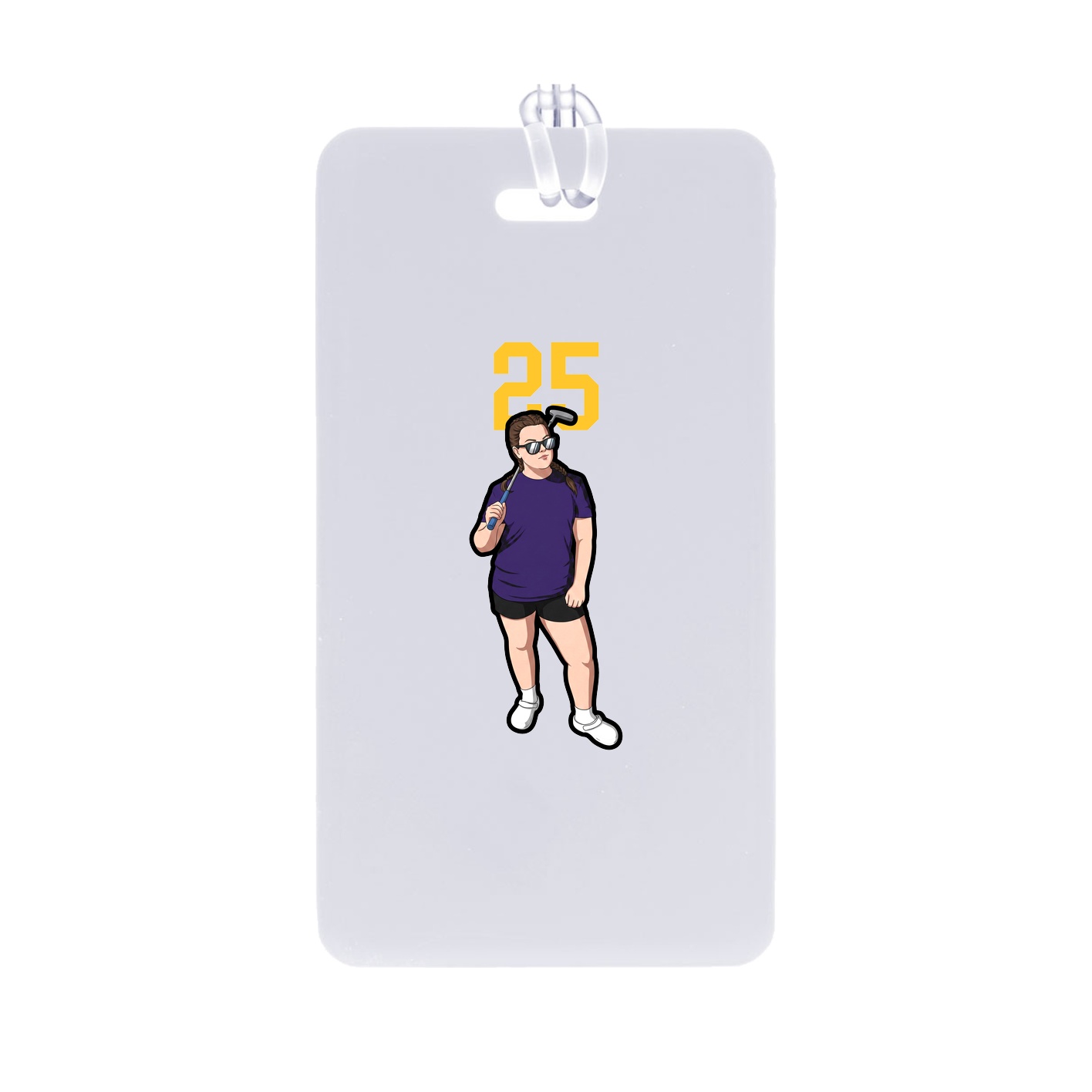 Bag Tag — Number Top in Classic