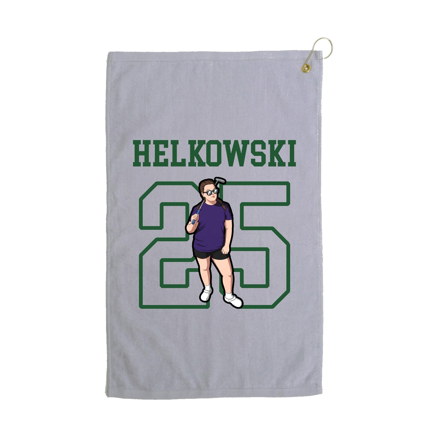 Golf Towel — Shirsey in Grey