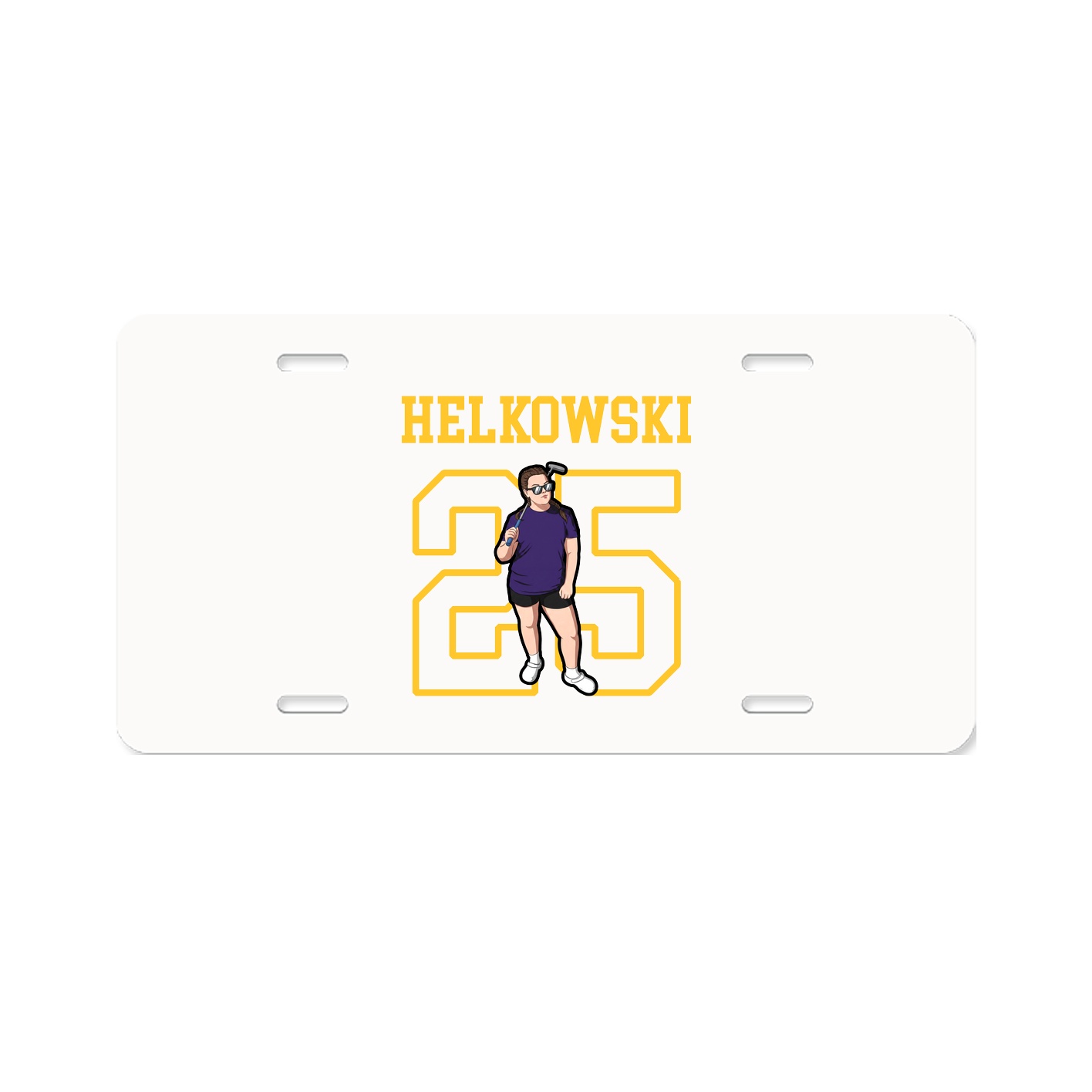 License Plate — Shirsey in Classic
