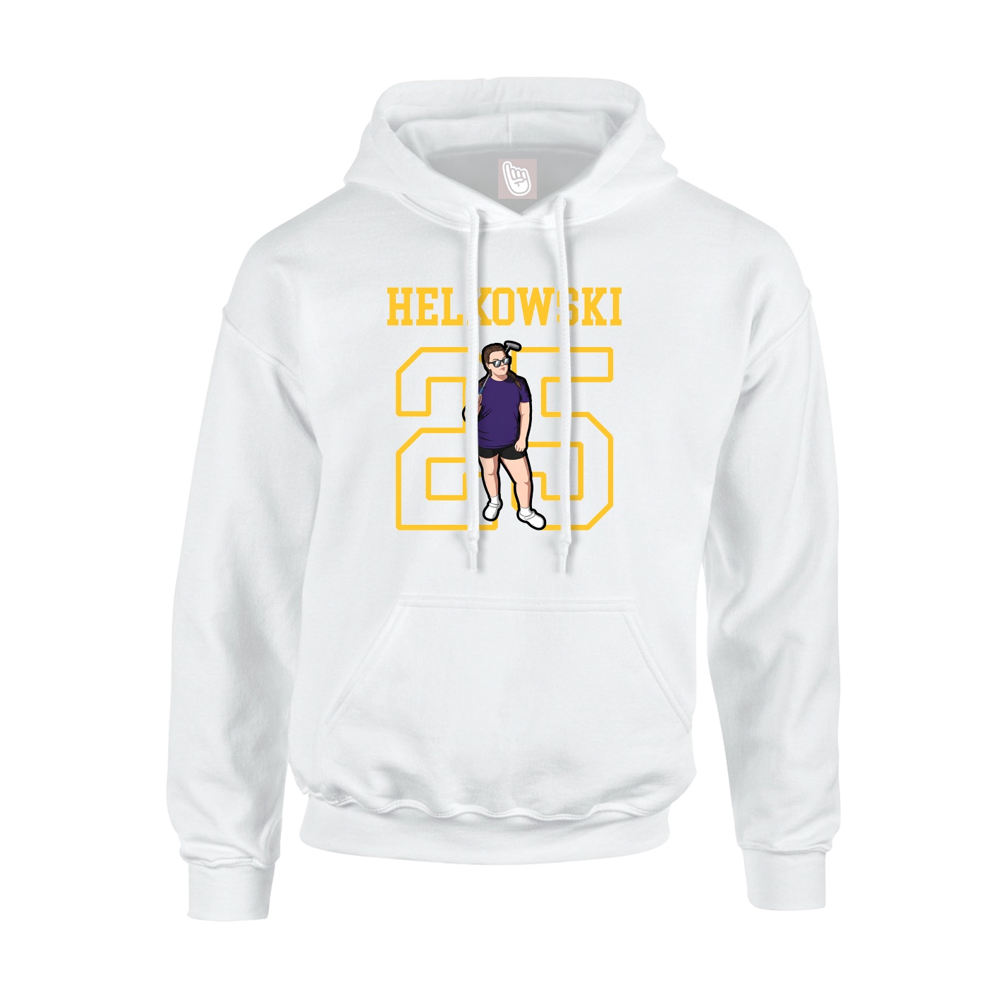 Youth Hoodie — Shirsey in White