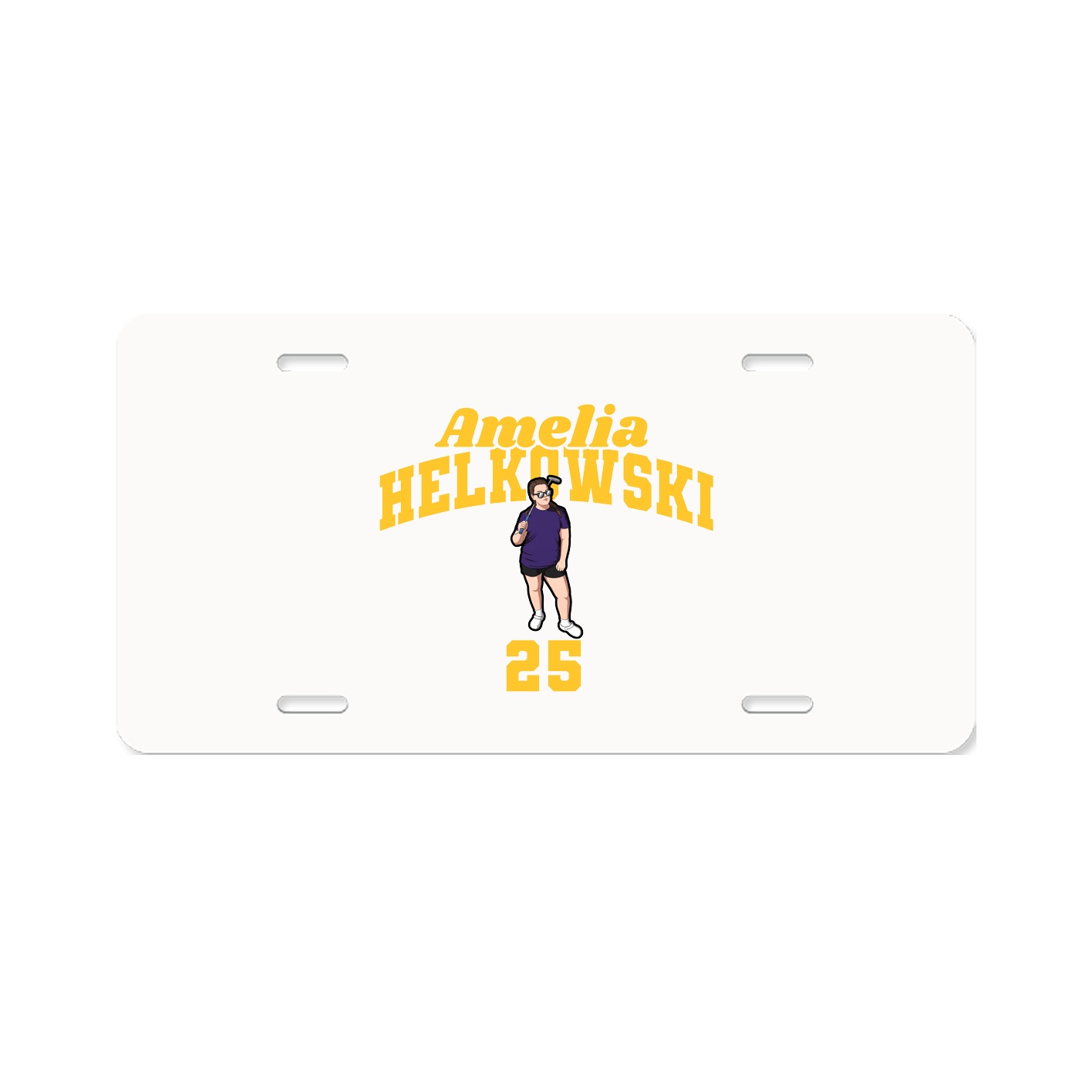 License Plate — Signature Arch in Classic