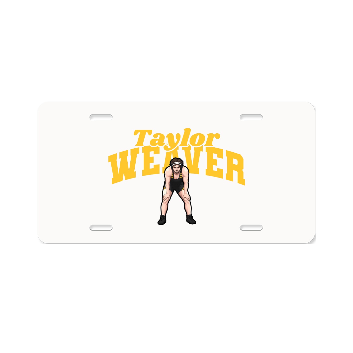 License Plate — Signature Arch in Classic