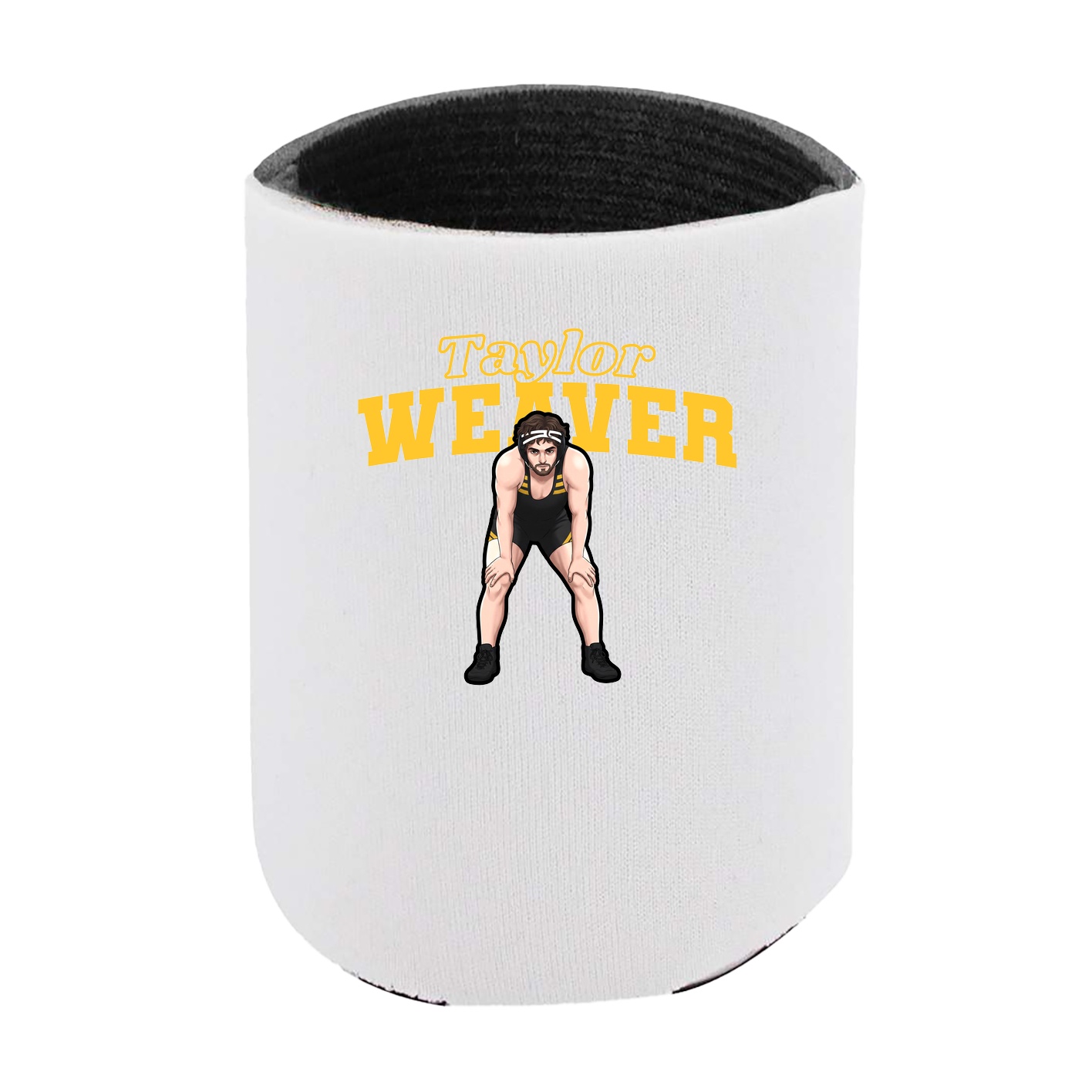 Can Holder — Name Arch in White