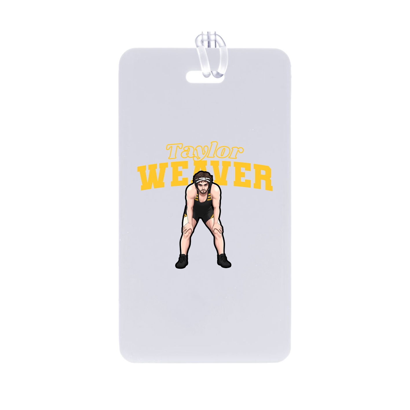 Bag Tag — Name Arch in Classic