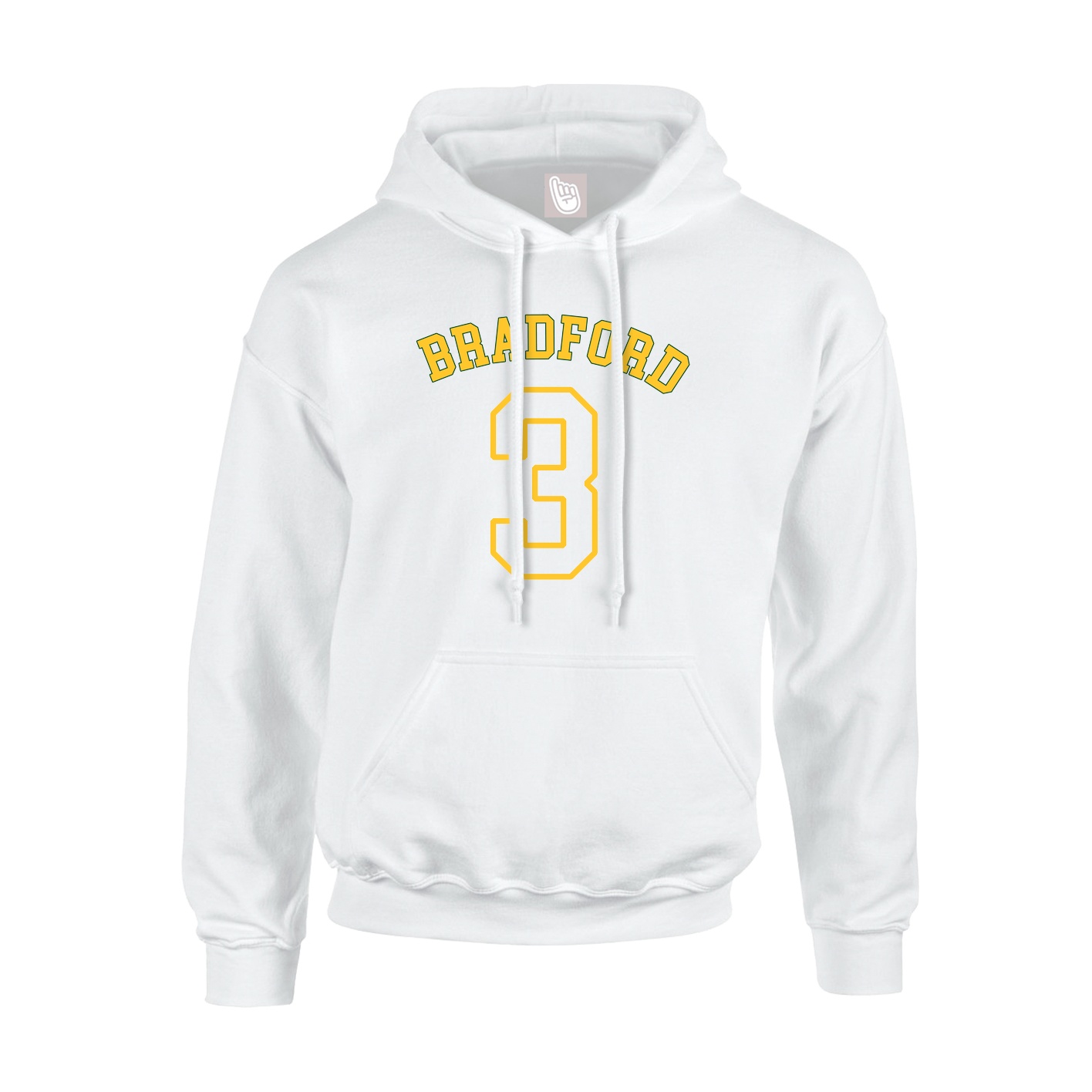 Hoodie — Shirsey Arch in White