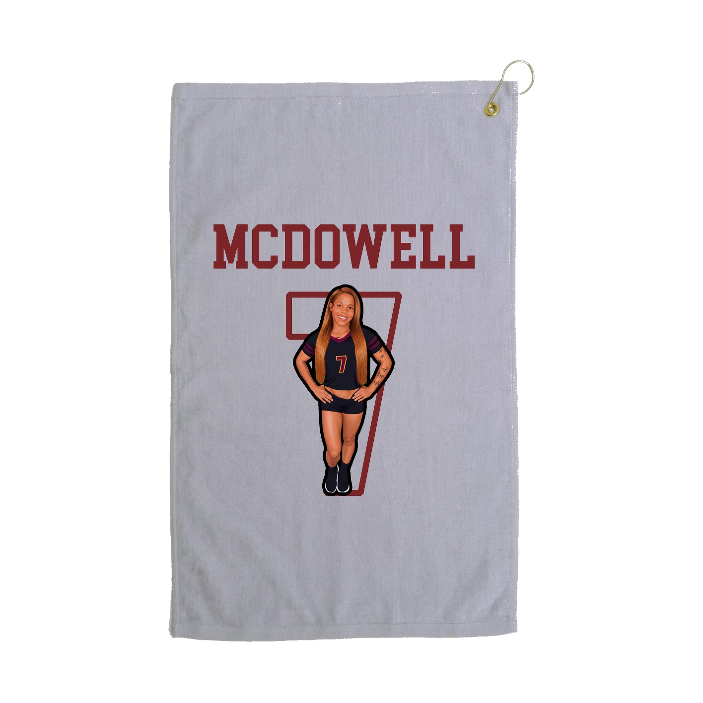 Golf Towel — Shirsey in Grey