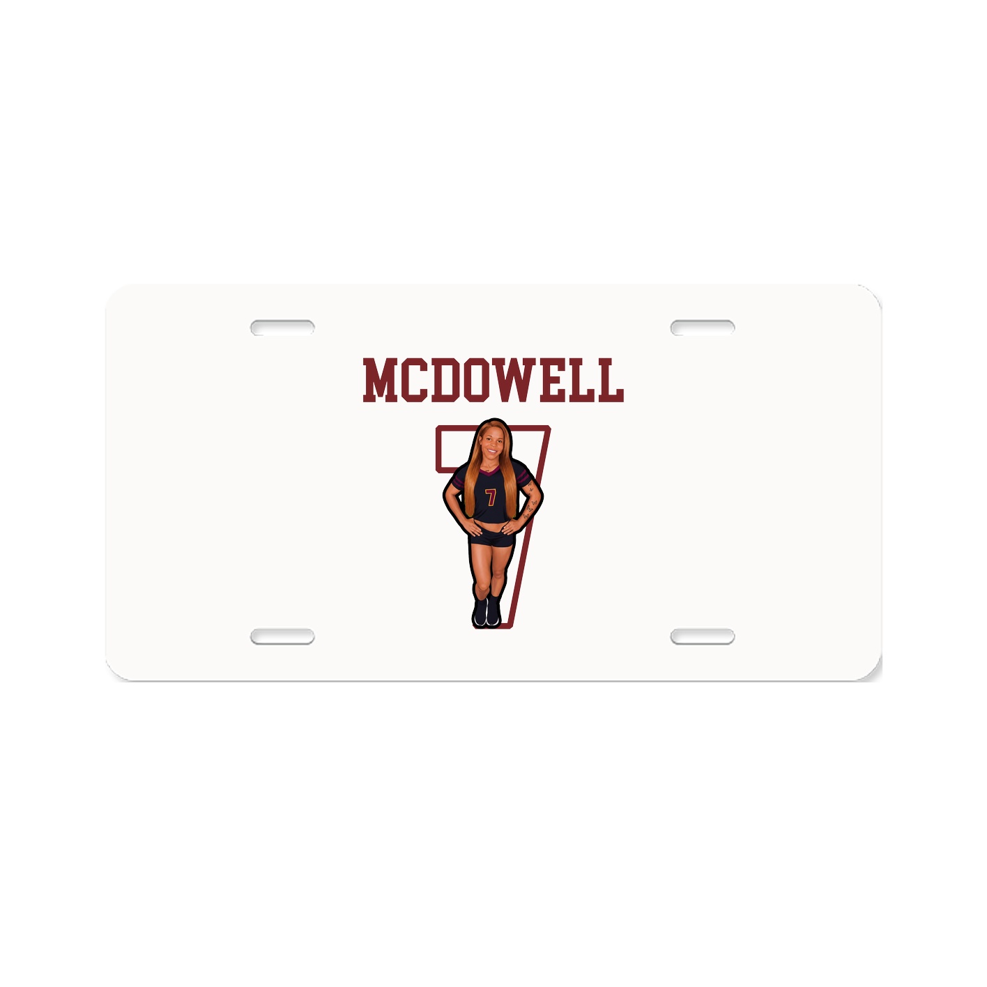 License Plate — Shirsey in Classic