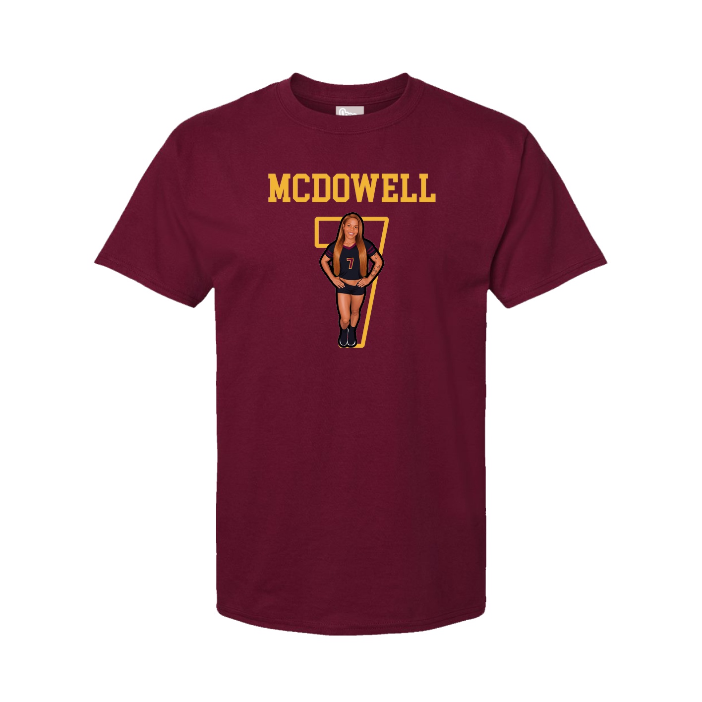 Youth Tee — Shirsey in Cardinal