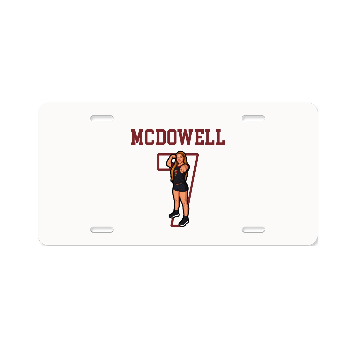 License Plate — Shirsey in Classic