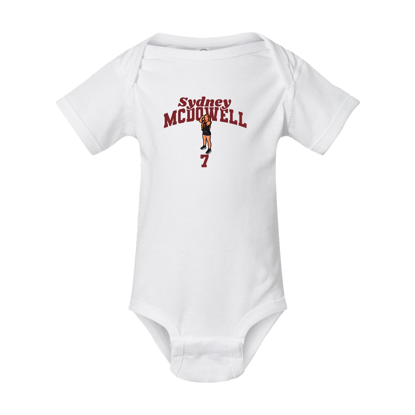 Baby Onesie — Signature Arch in White