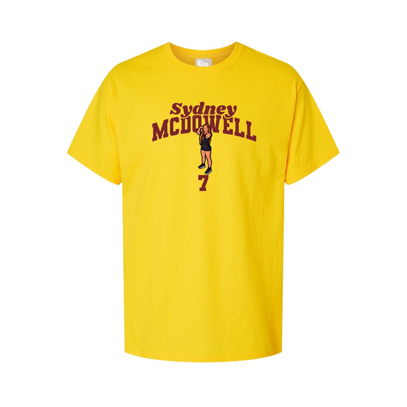 Youth Tee — Signature Arch in Gold