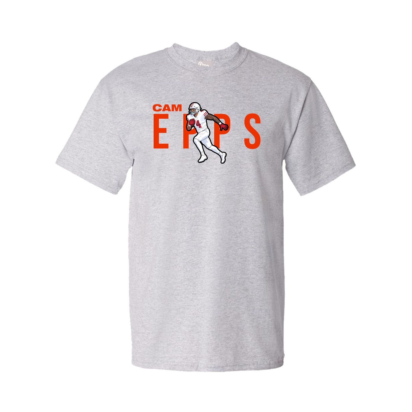 Youth Tee — Player Name in Grey