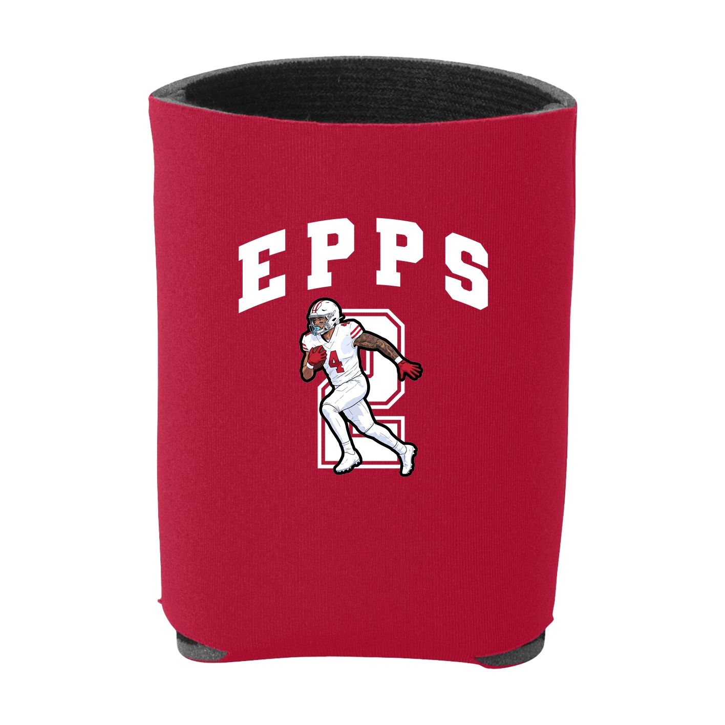 Can Holder — Number in Red