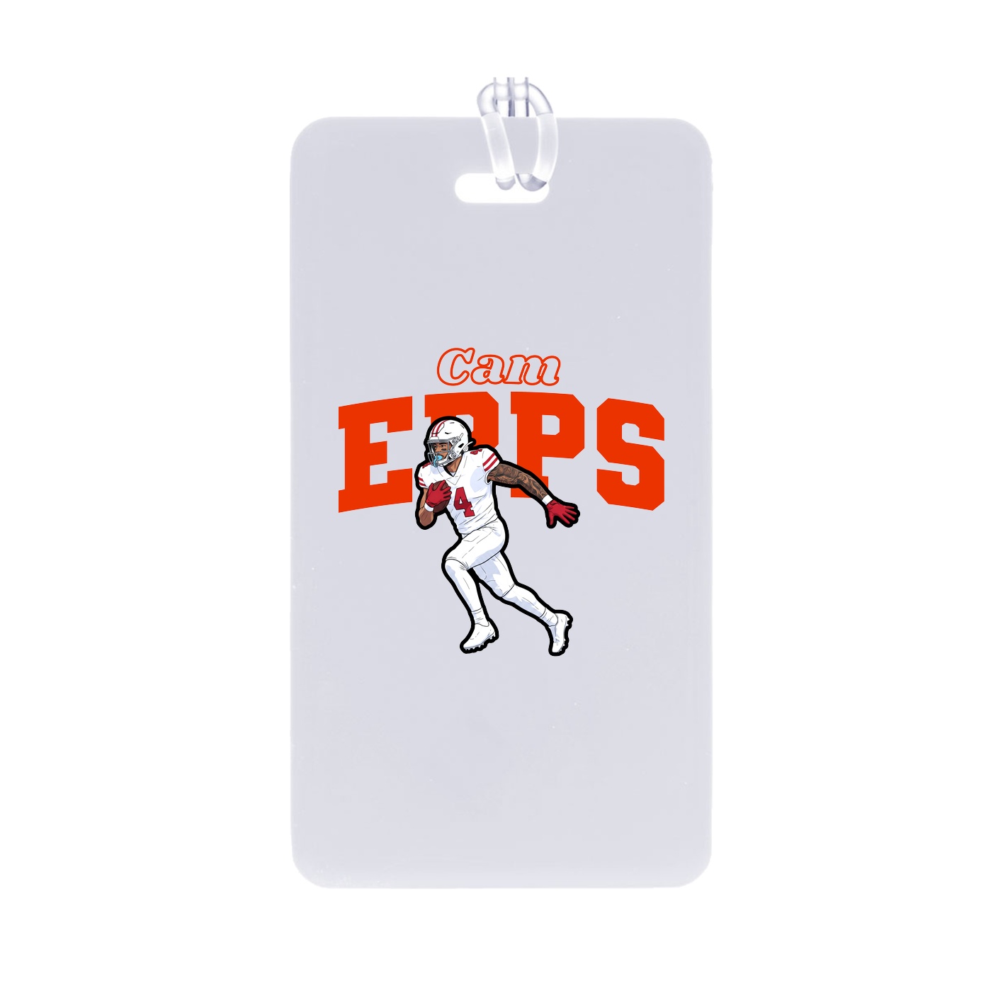 Bag Tag — Name Arch in Classic