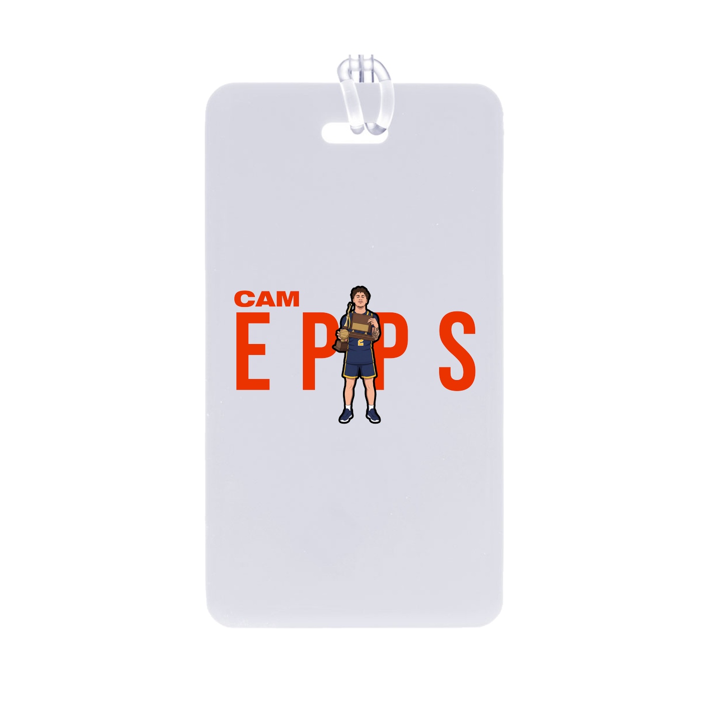 Bag Tag — Player Name in Classic