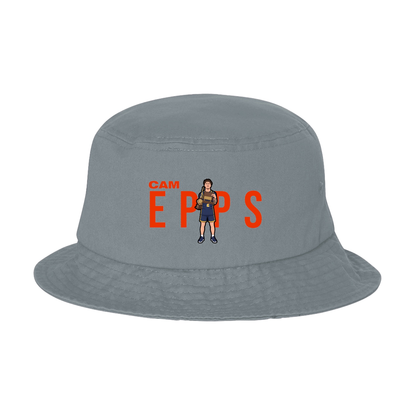 Bucket Cap — Player Name in Grey