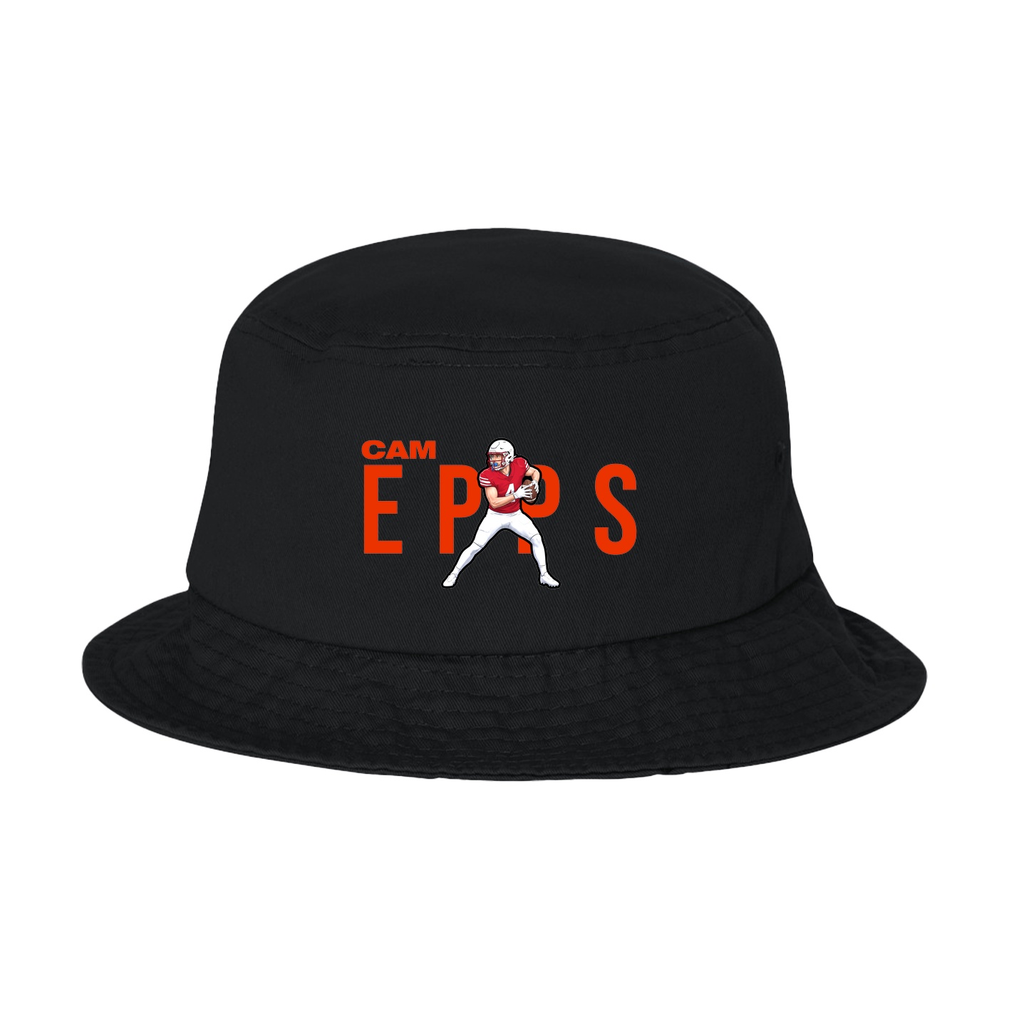 Bucket Cap — Player Name in Black