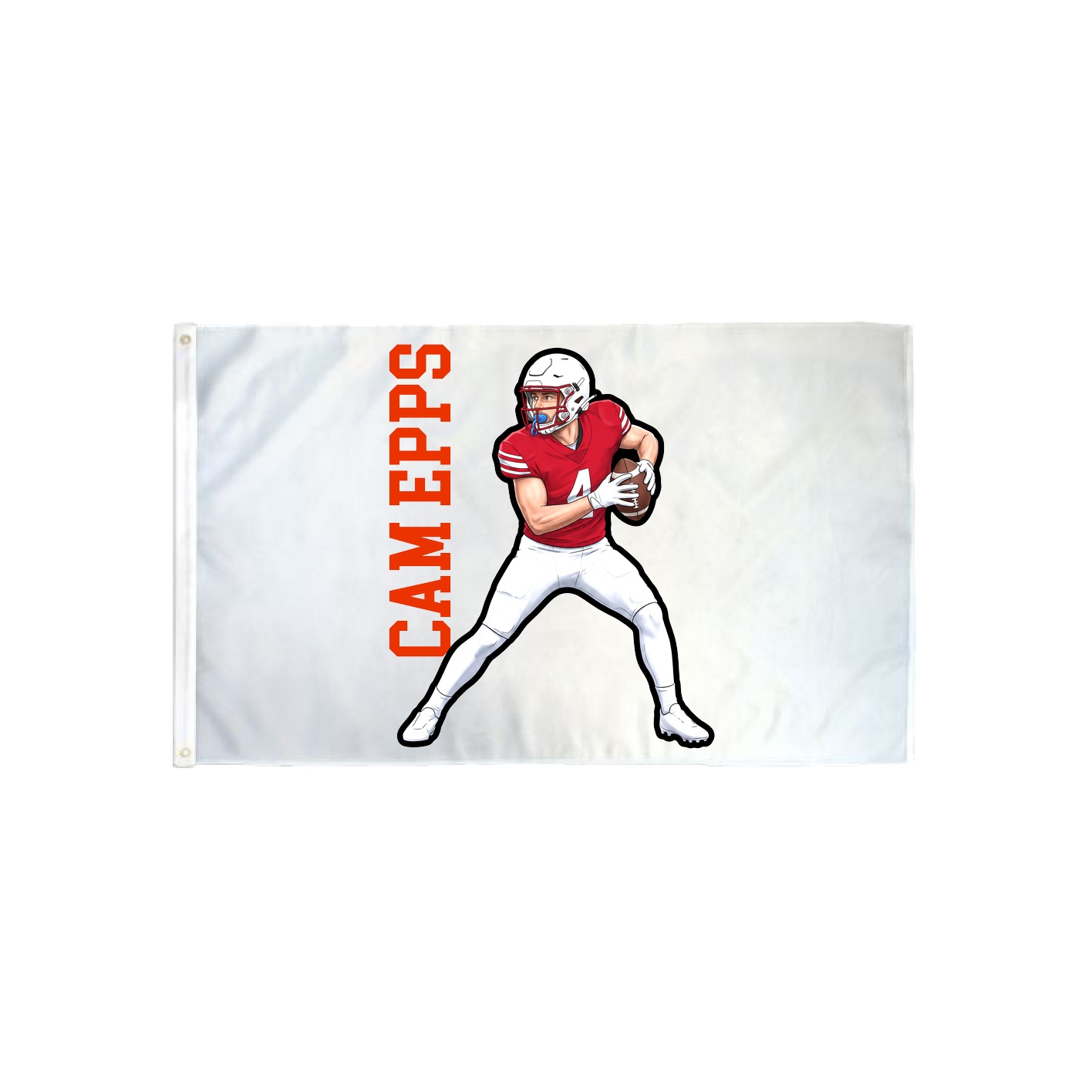 3x5 Flag — Name Vertical in Classic