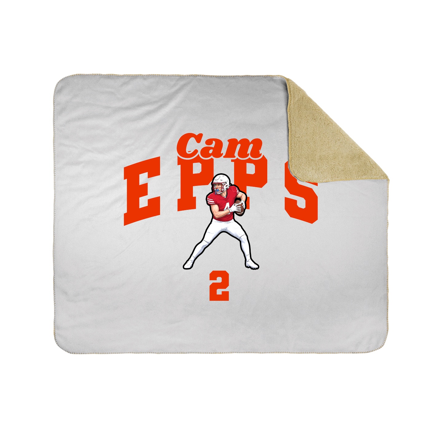 Throw Blanket — Signature Arch in White