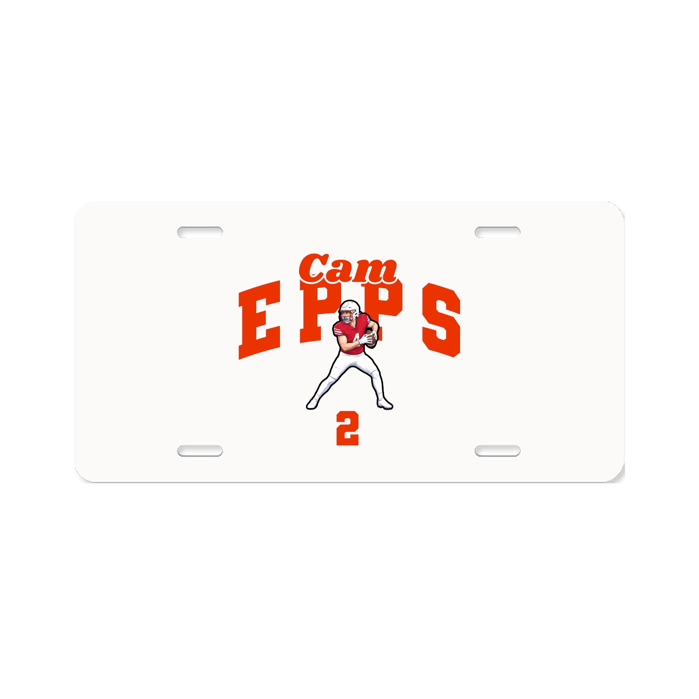 License Plate — Signature Arch in Classic