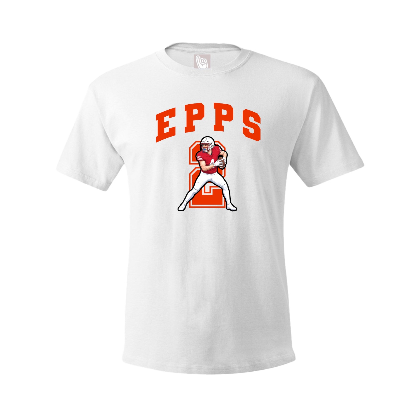 Tee — Number in White