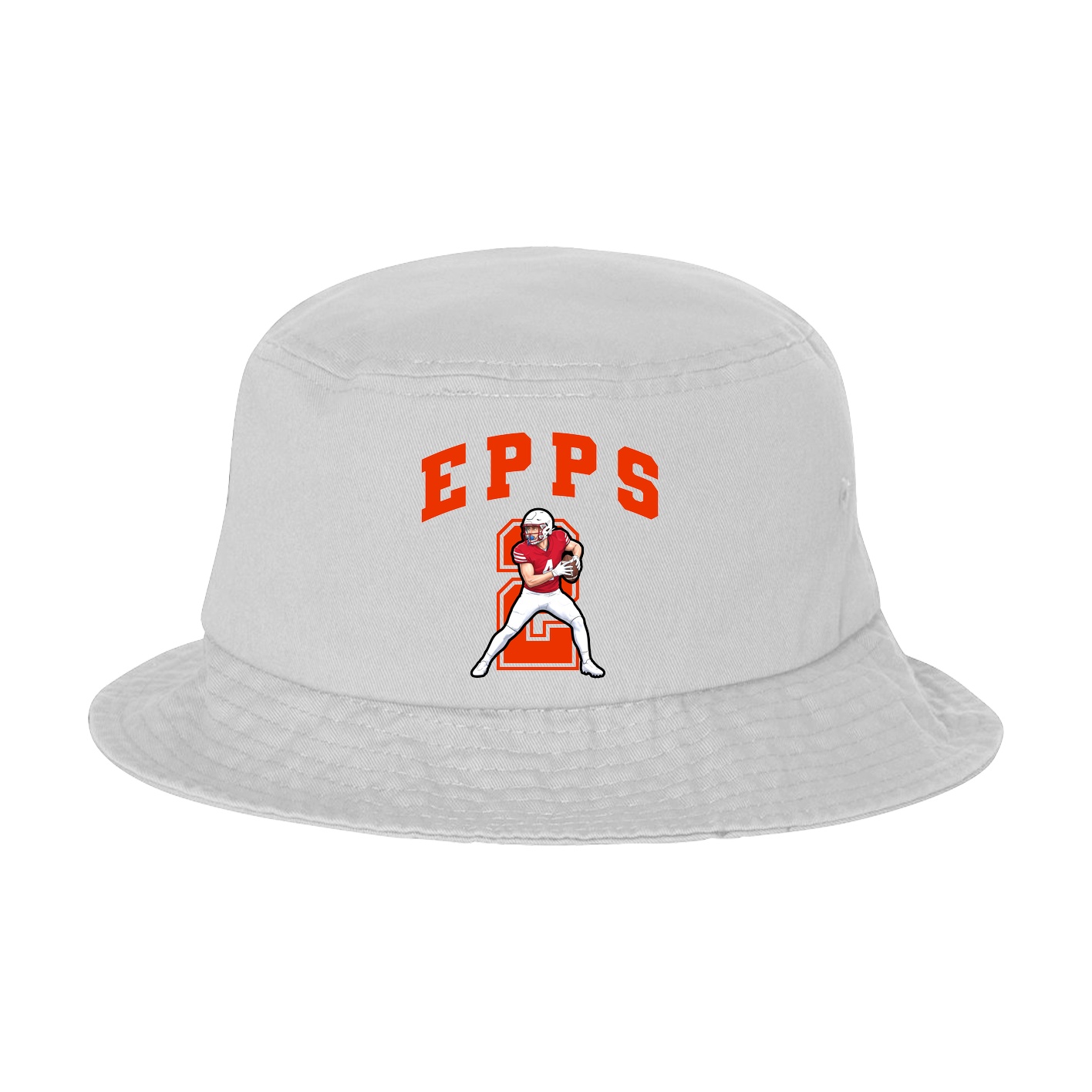 Bucket Cap — Number in White